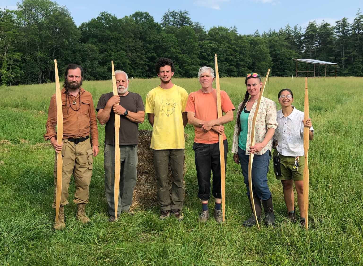 bow making class archery workshop in Montague MA