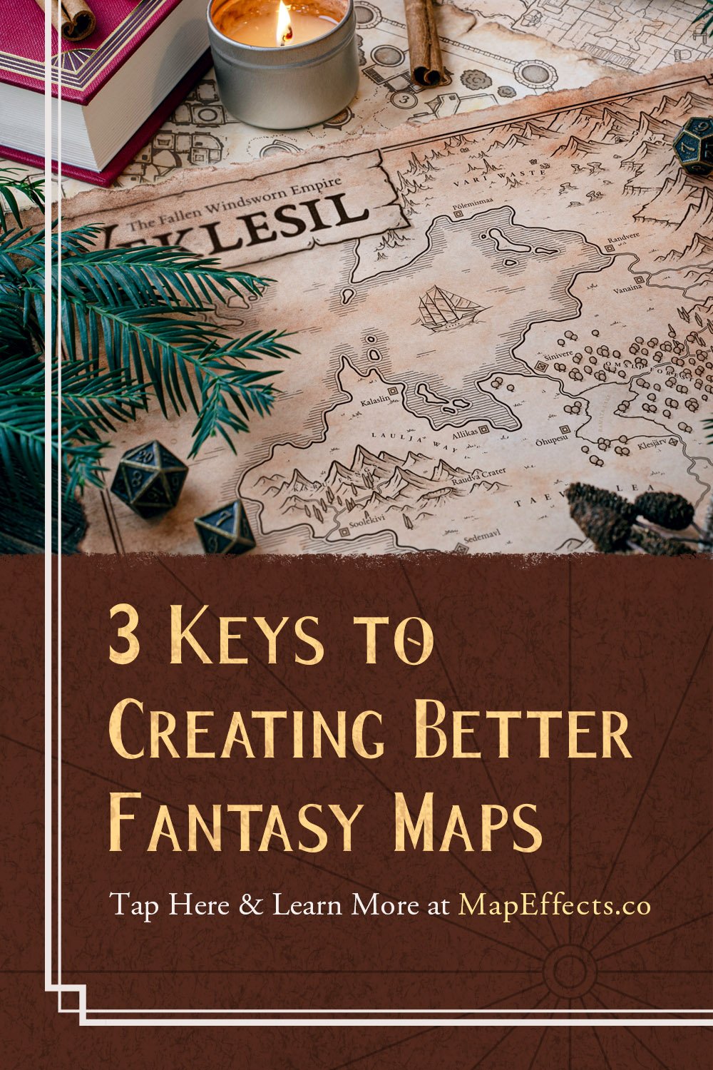 3 Keys to Better Fantasy Maps - Pin