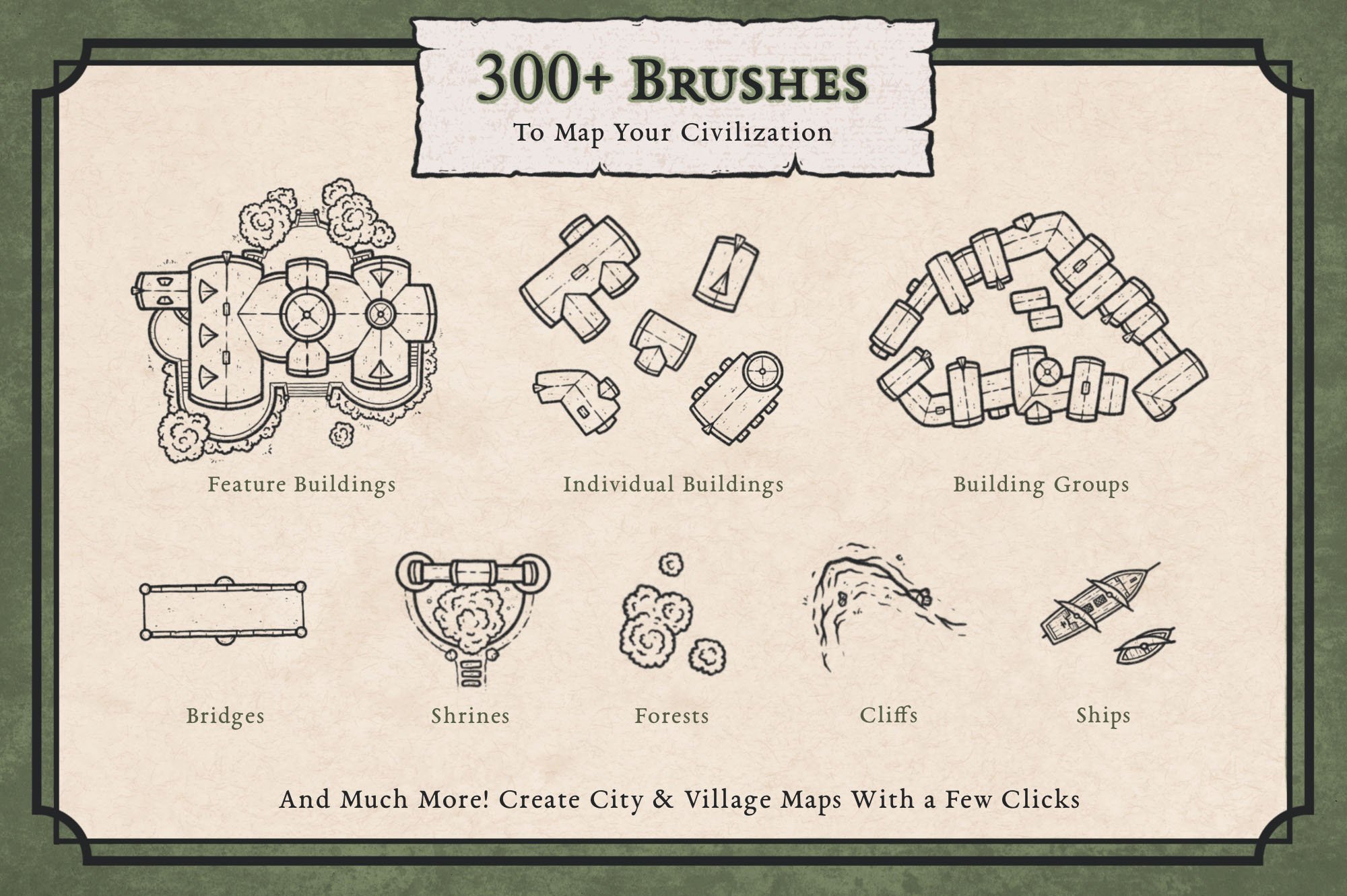 City Map Builder for Your Fantasy Maps — Map Effects