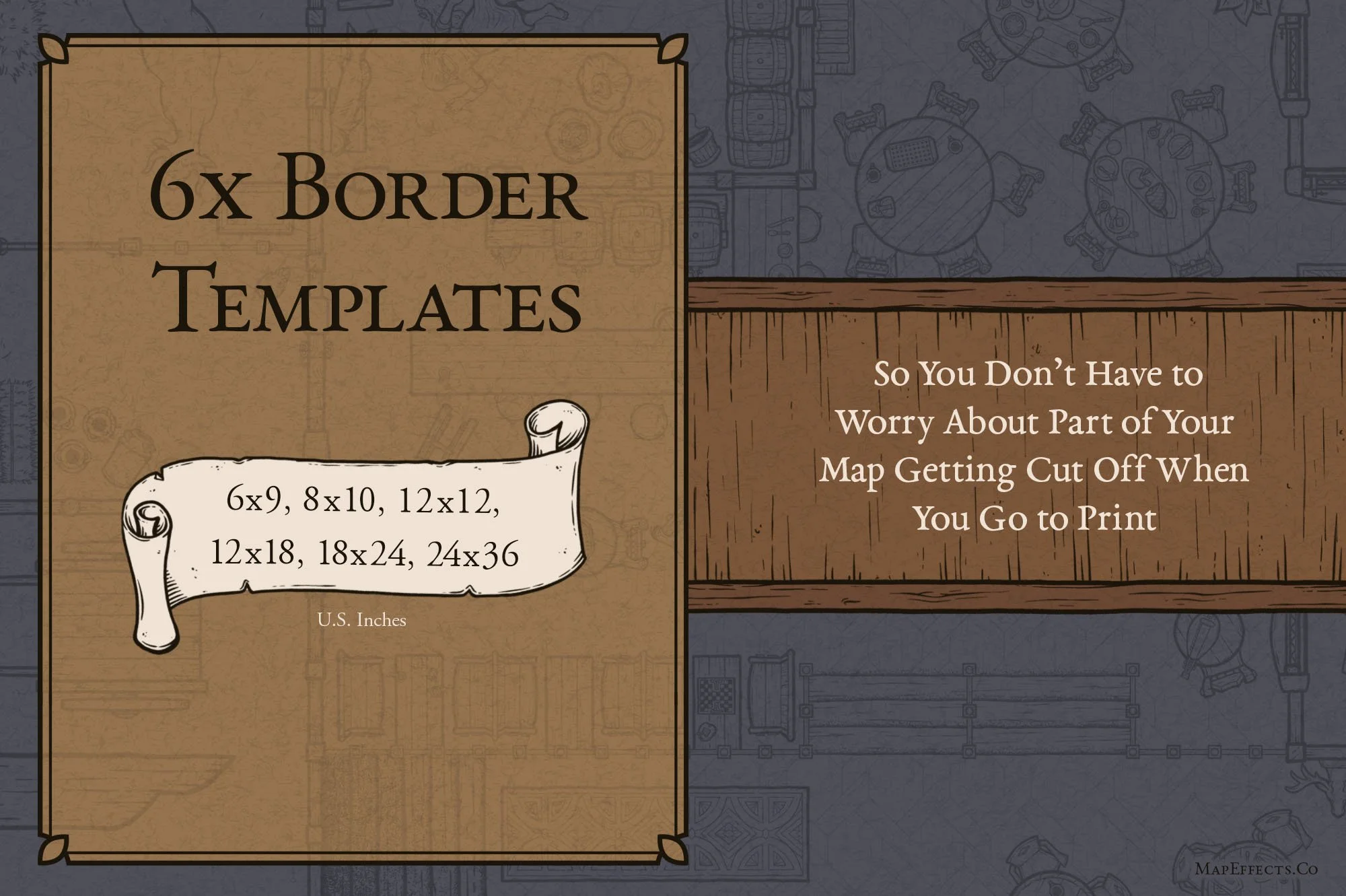 Inns & Taverns Map Builder for Your RPG Interior Maps — Map Effects