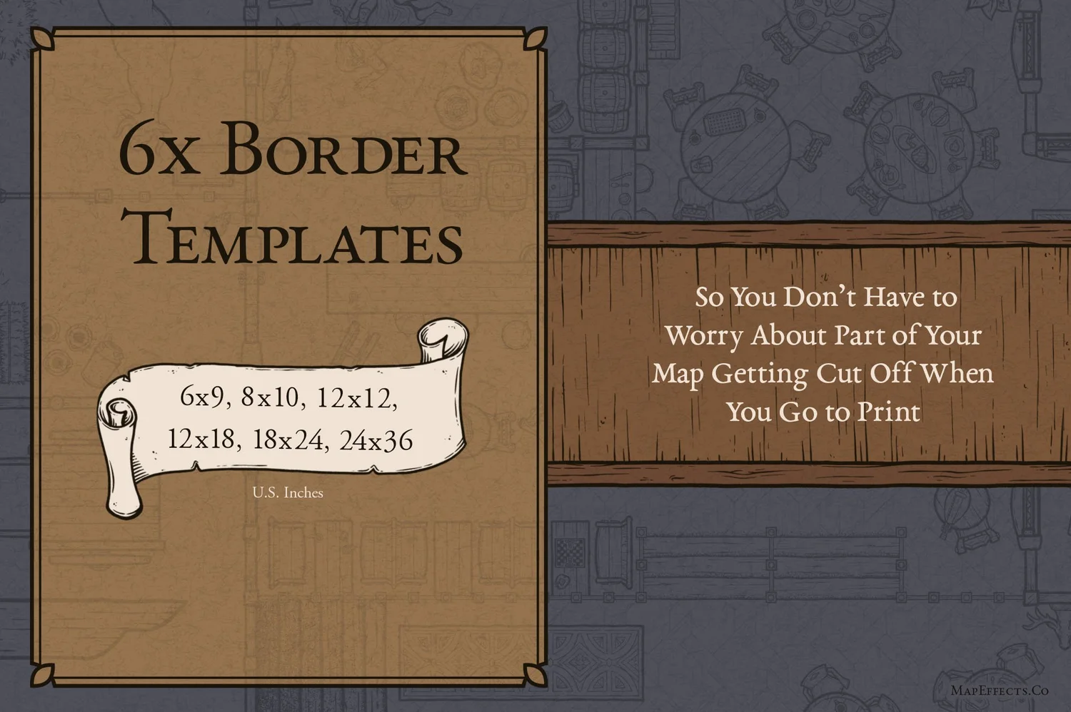 Inns & Taverns Map Builder for Your RPG Interior Maps — Map Effects