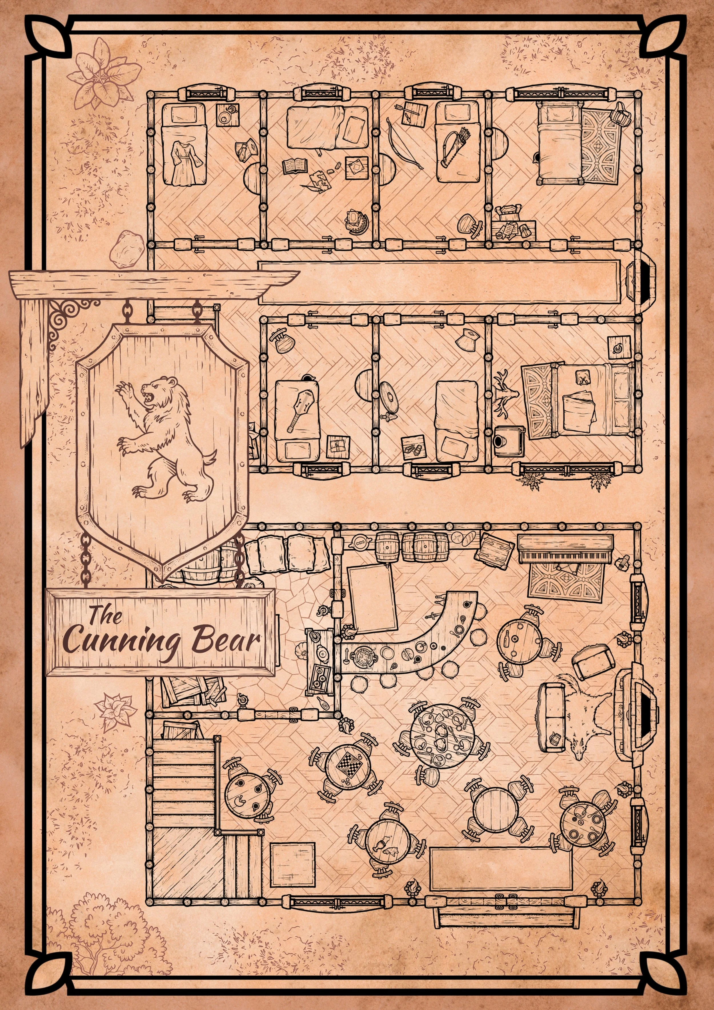 The Cunning Bear by Javi OC