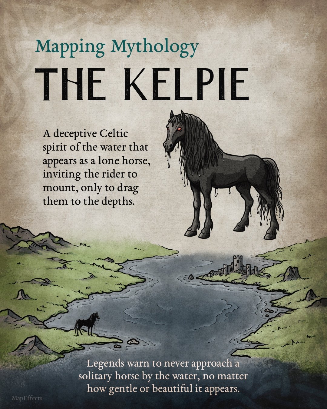 The Kelpie of Celtic Mythology