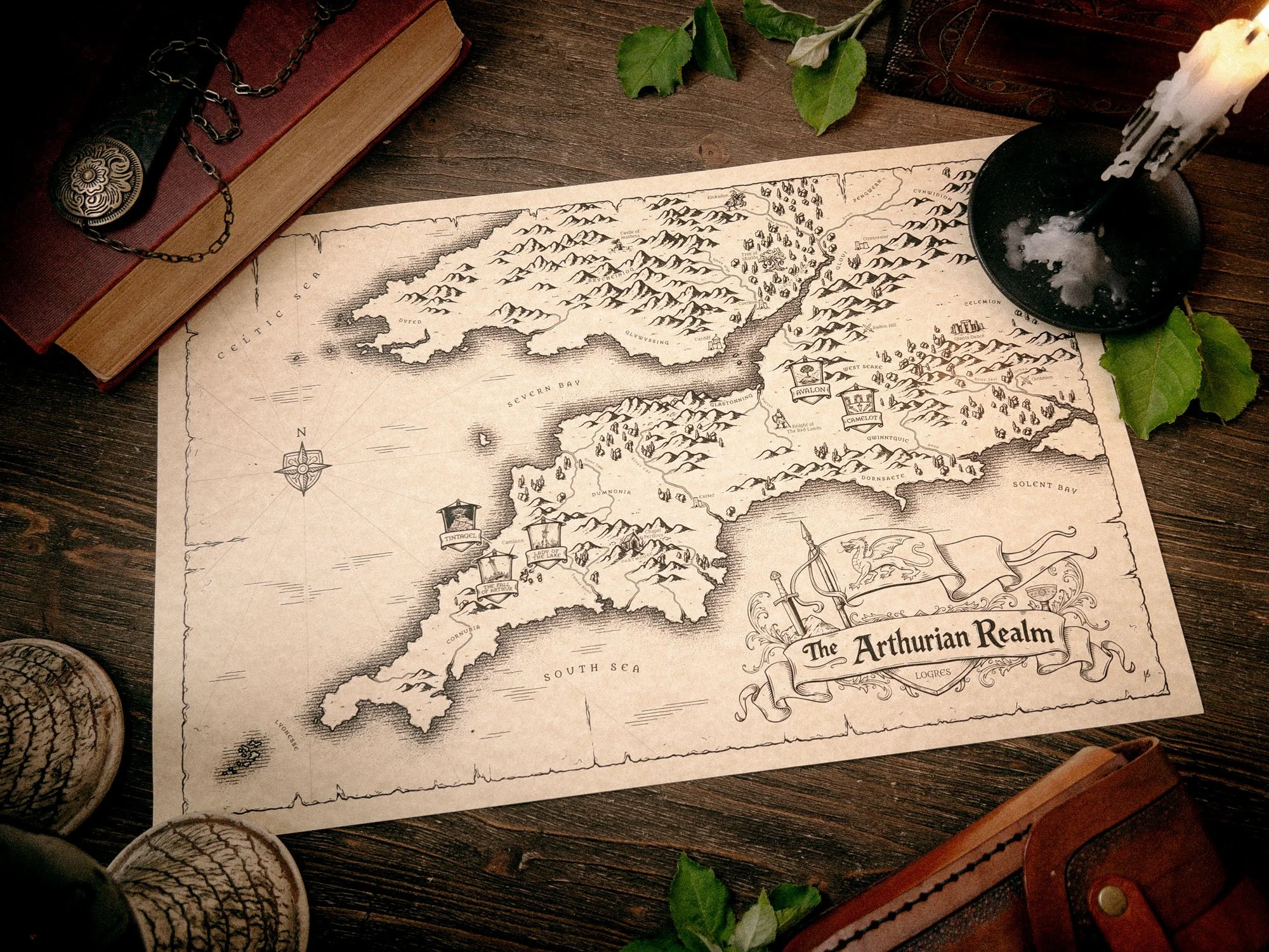 Choosing the Scale for your Fantasy Map — Map Effects