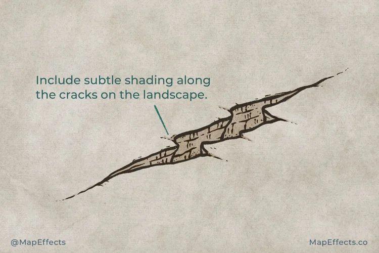 How to Draw a Chasm on Your Fantasy Maps — Map Effects