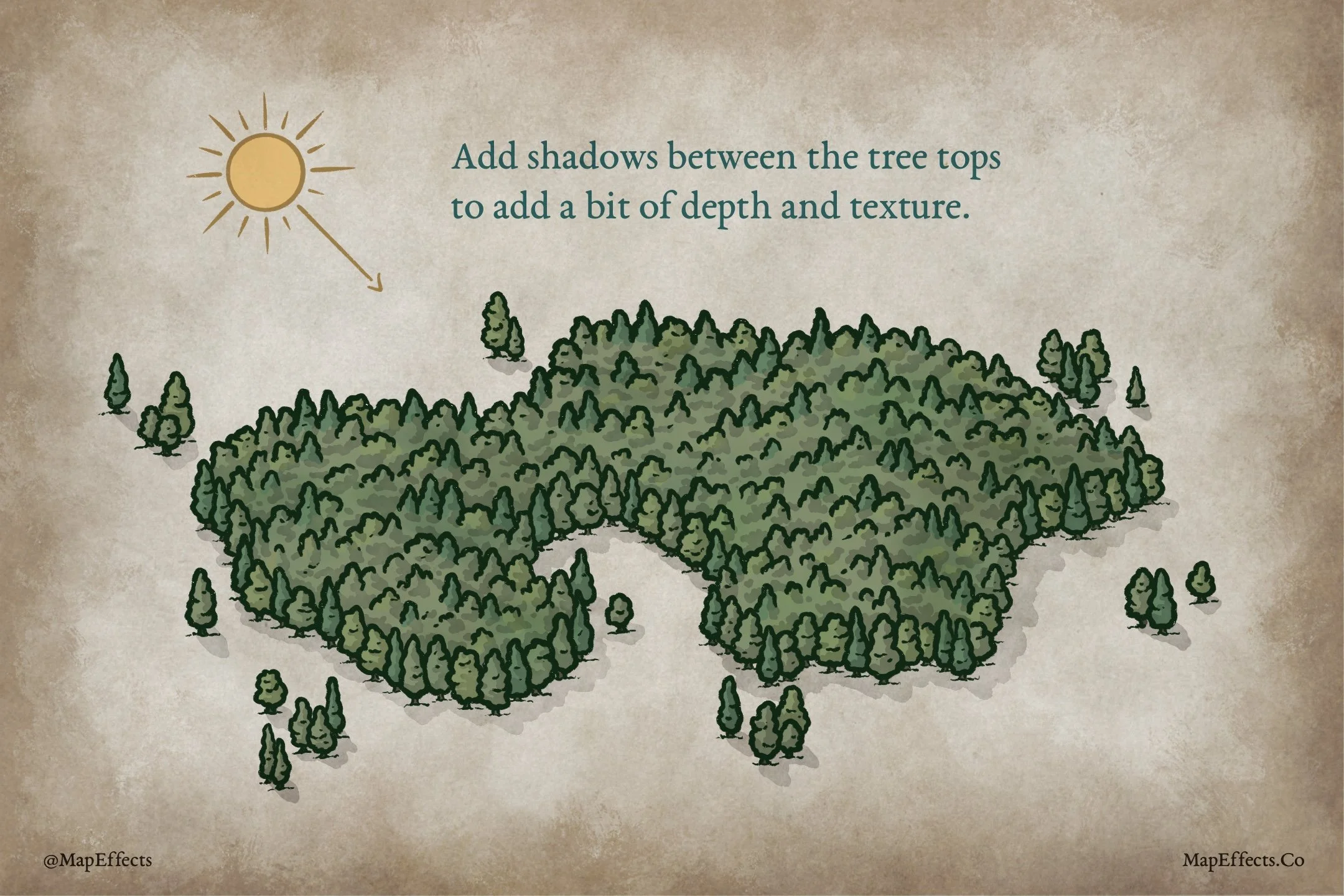 Paint the Shadows to Add Depth