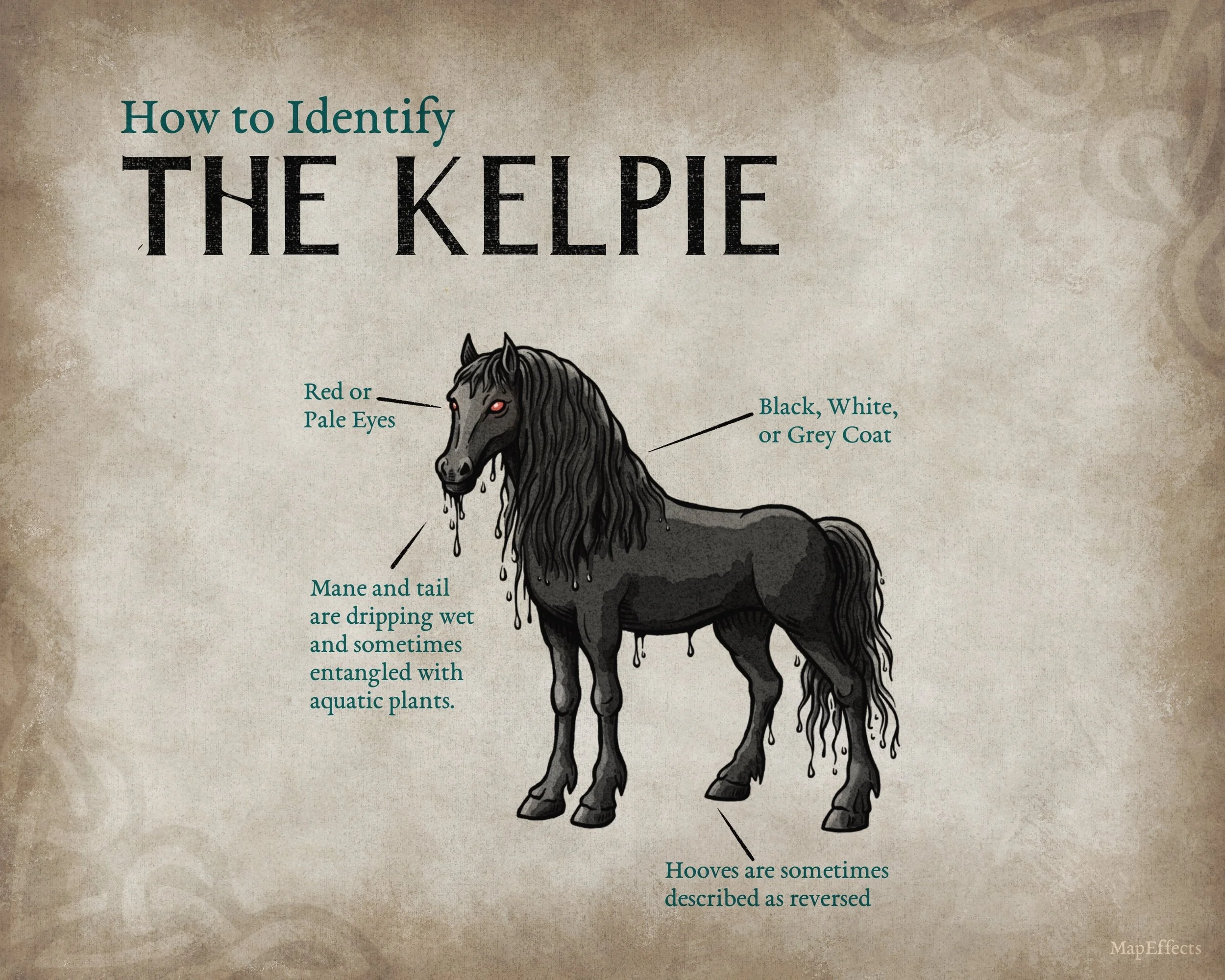 How to identify the kelpie