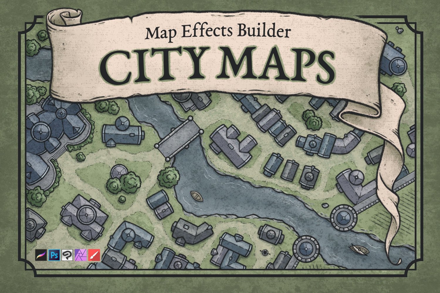 Inns & Taverns Map Builder for Your RPG Interior Maps — Map Effects