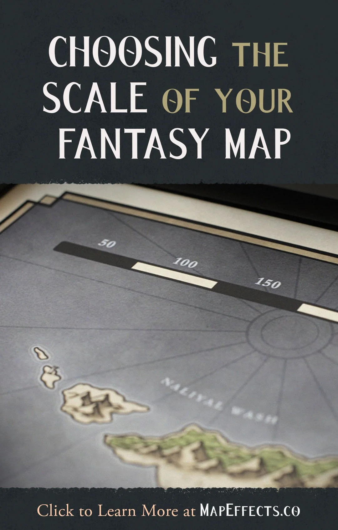 Choosing the Scale of your Fantasy Map - Pin