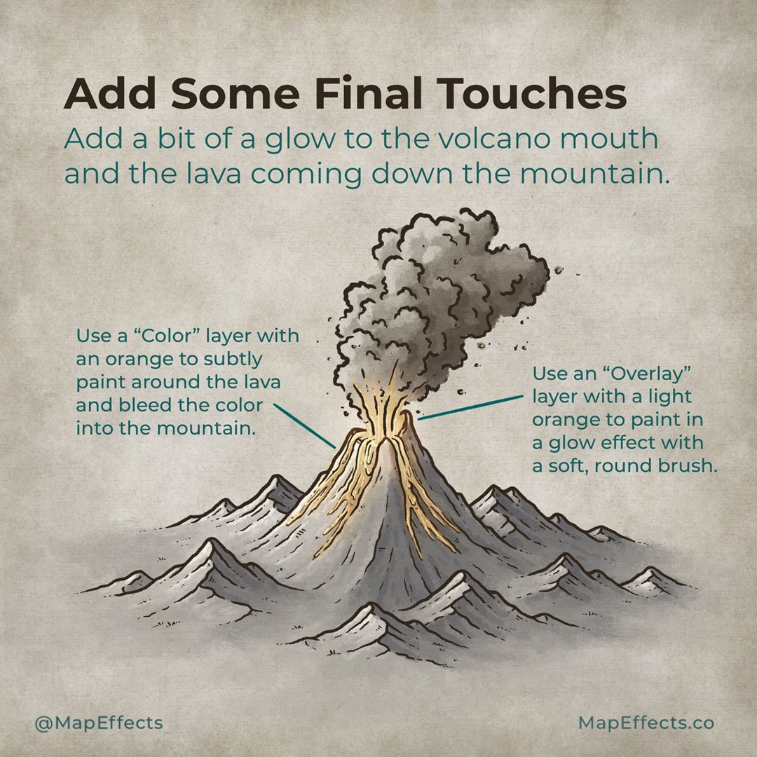 How to Draw Volcano Eruption  Easy Drawing Tutorial for Beginners  YouTube