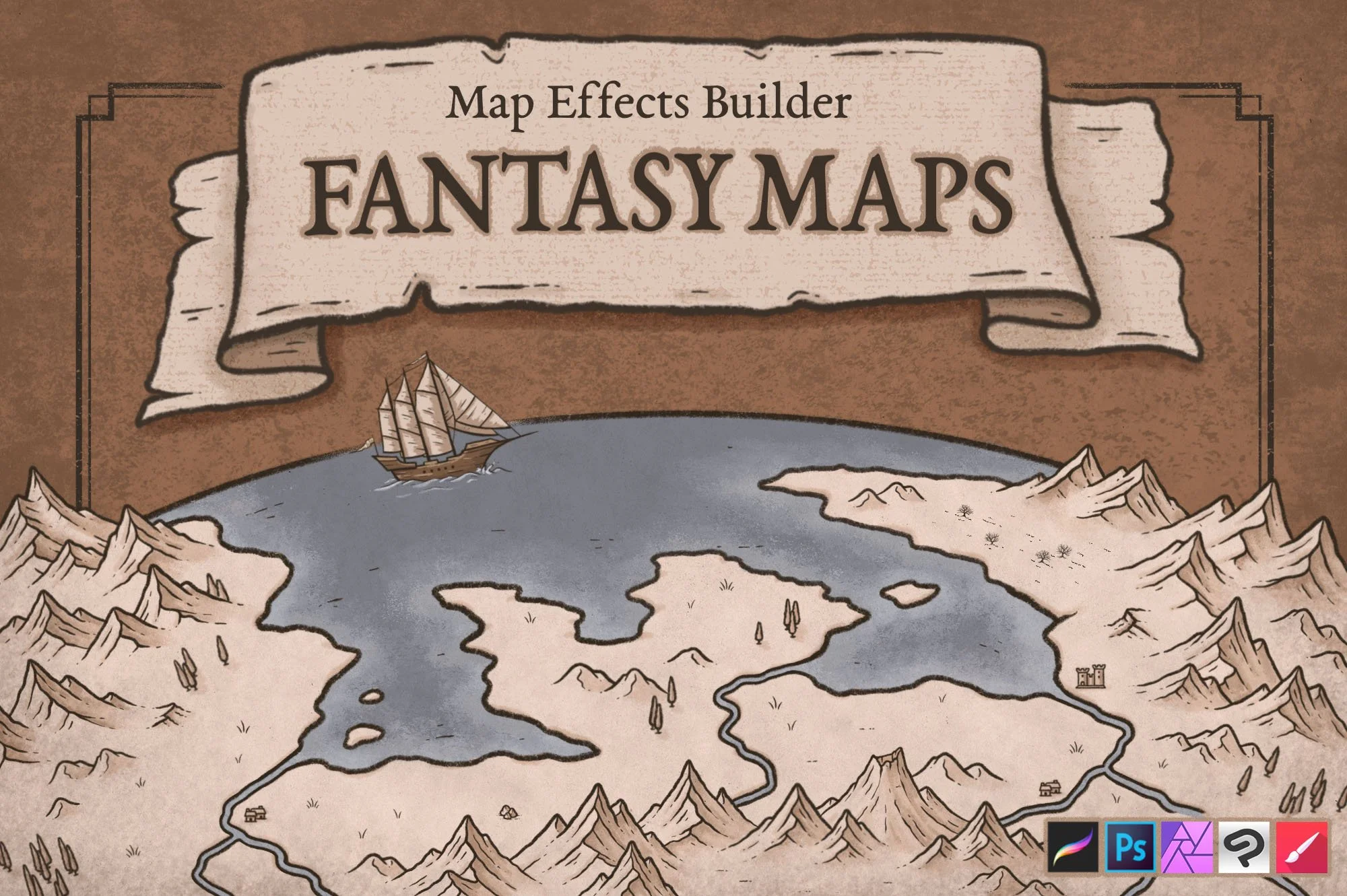 Tree Add On Pack for The Fantasy - Fantasy Maps Cover (72)