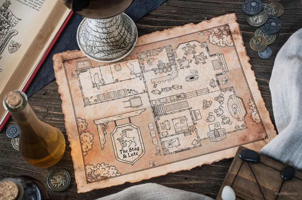Map Dungeons & Interiors Easily for Your RPG | 400+ Hand-Drawn Features ...