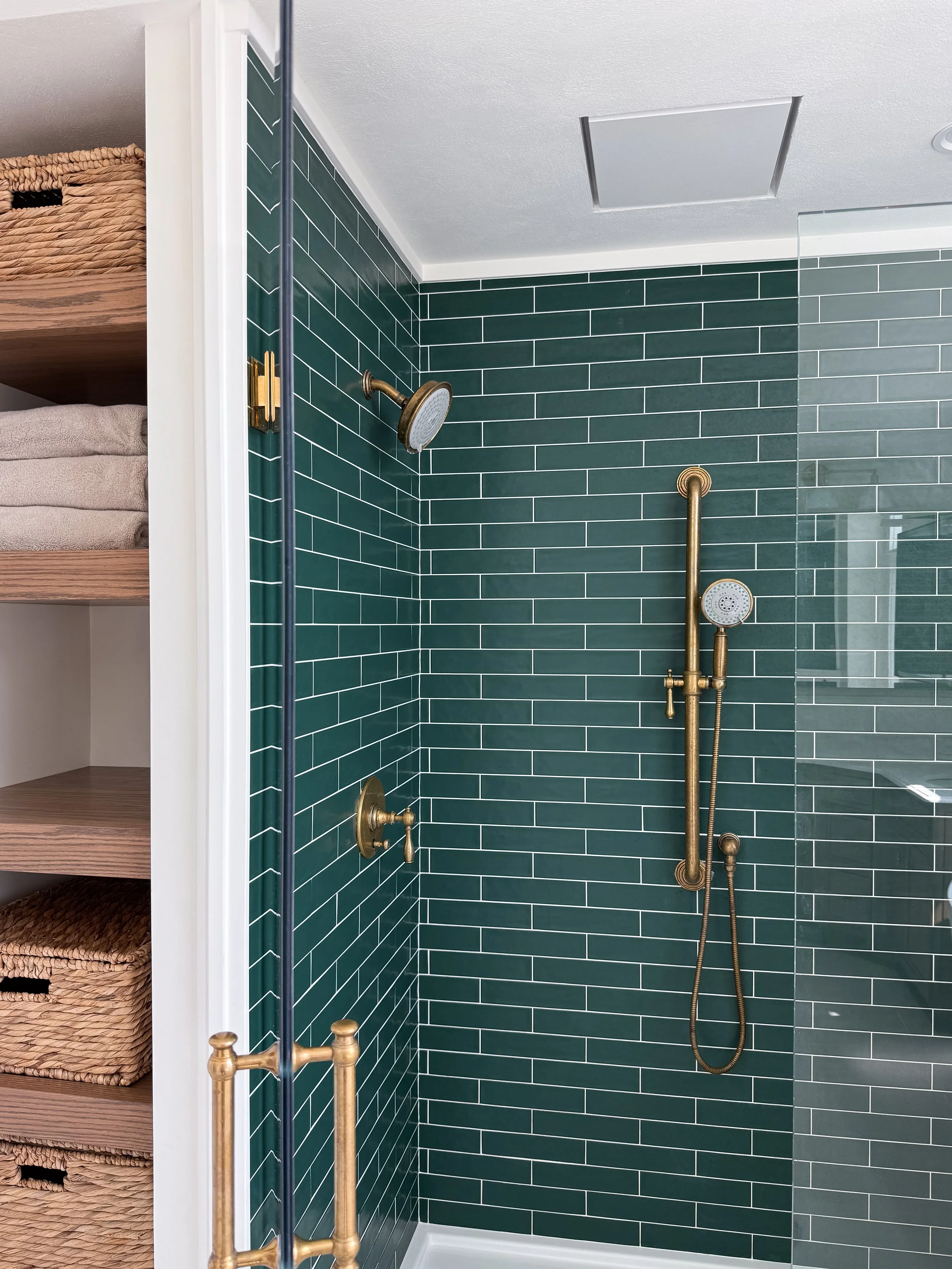 Luxury Green Bathroom