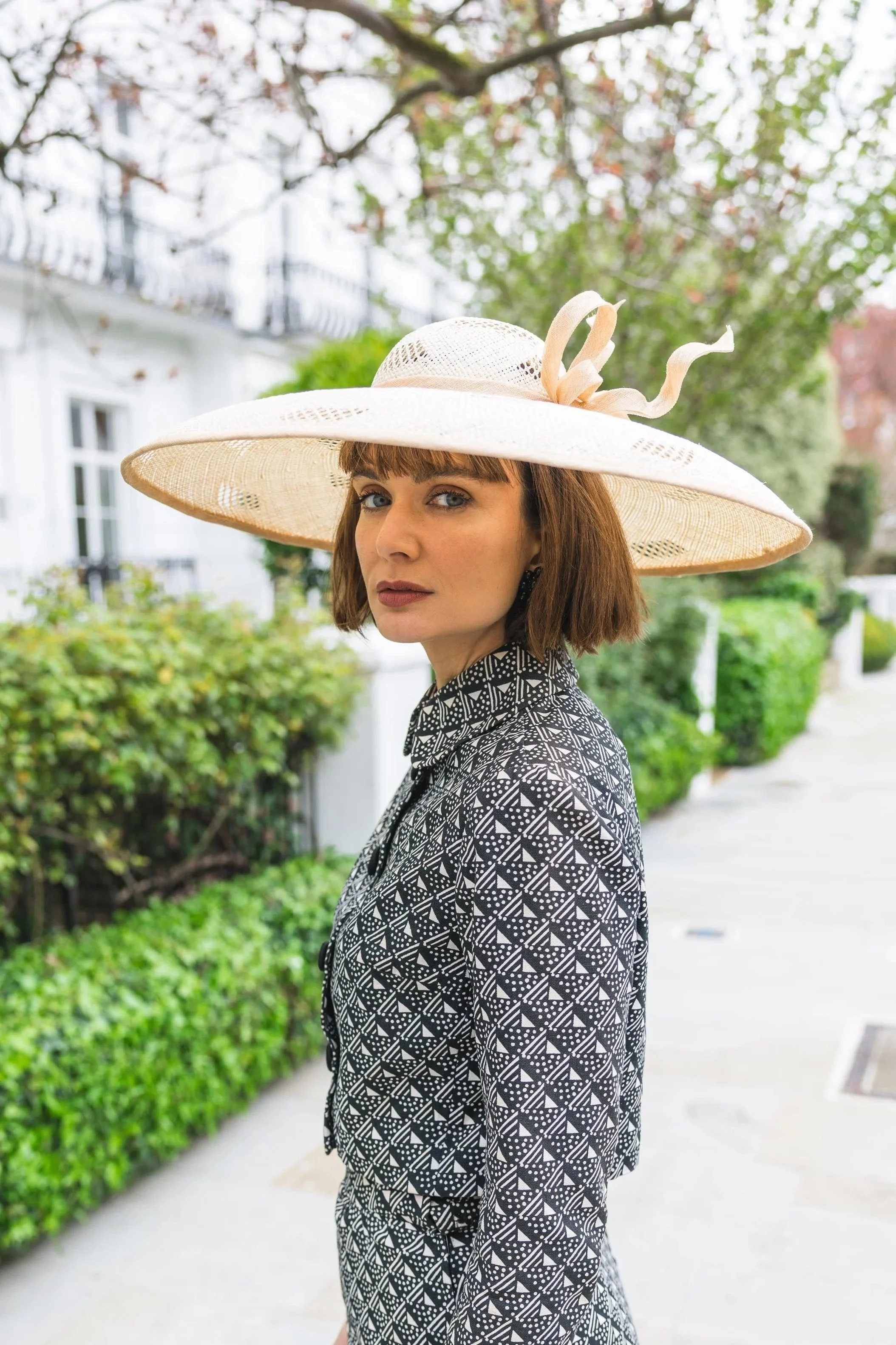 Fancy Straw Brim