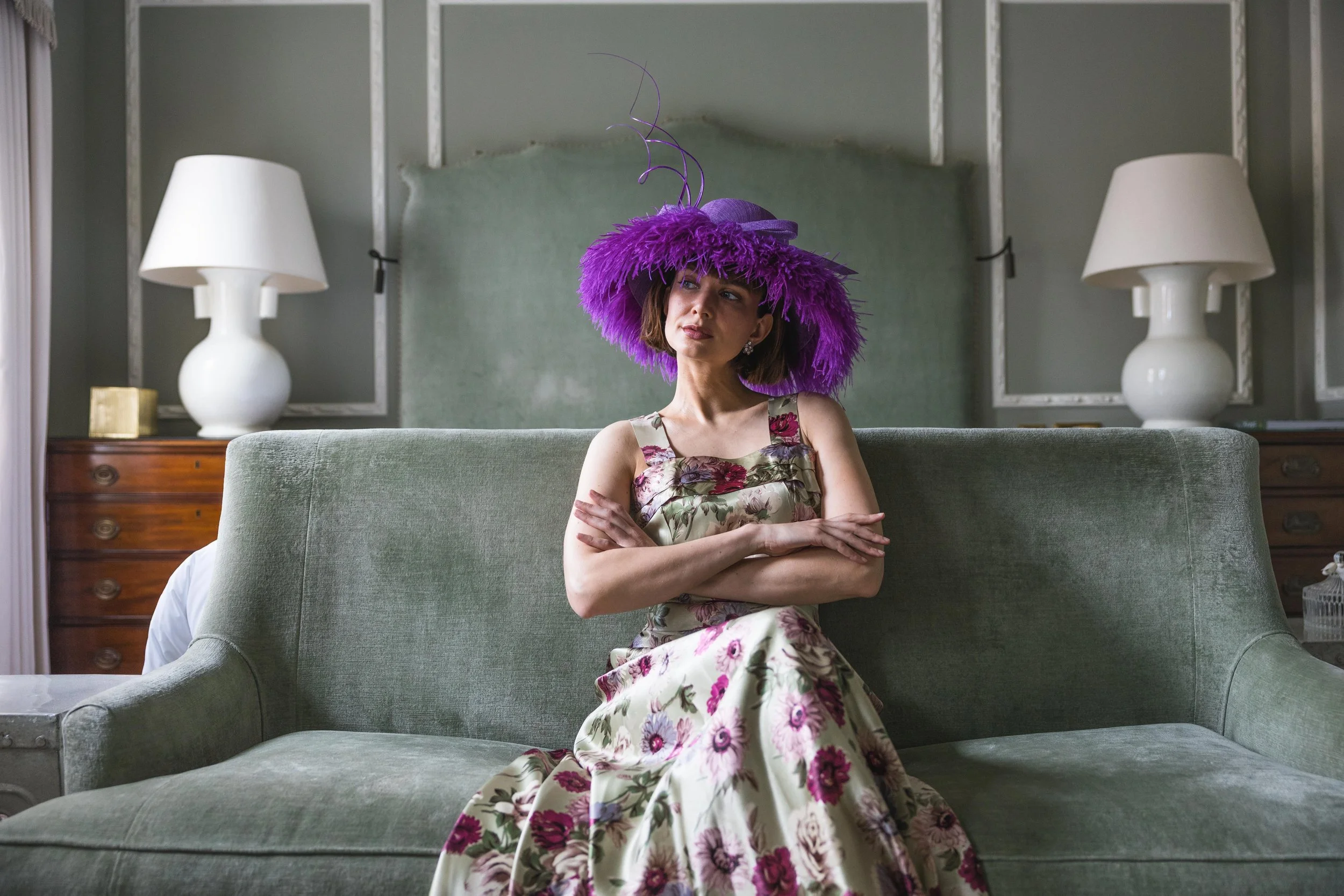 Ostrich Feather Brim Hat (5).jpg