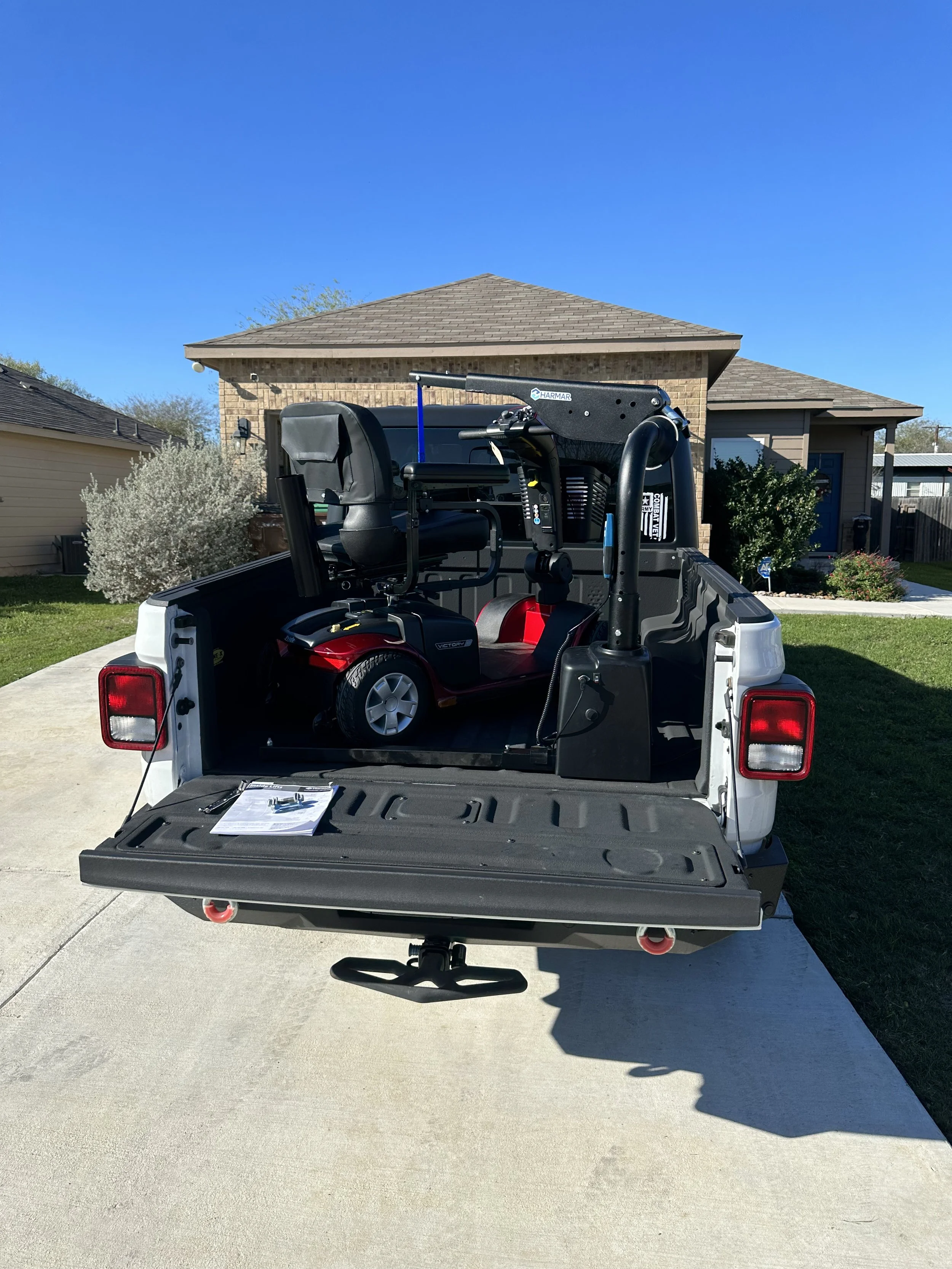 Jeep Gladiator Scooter Lift