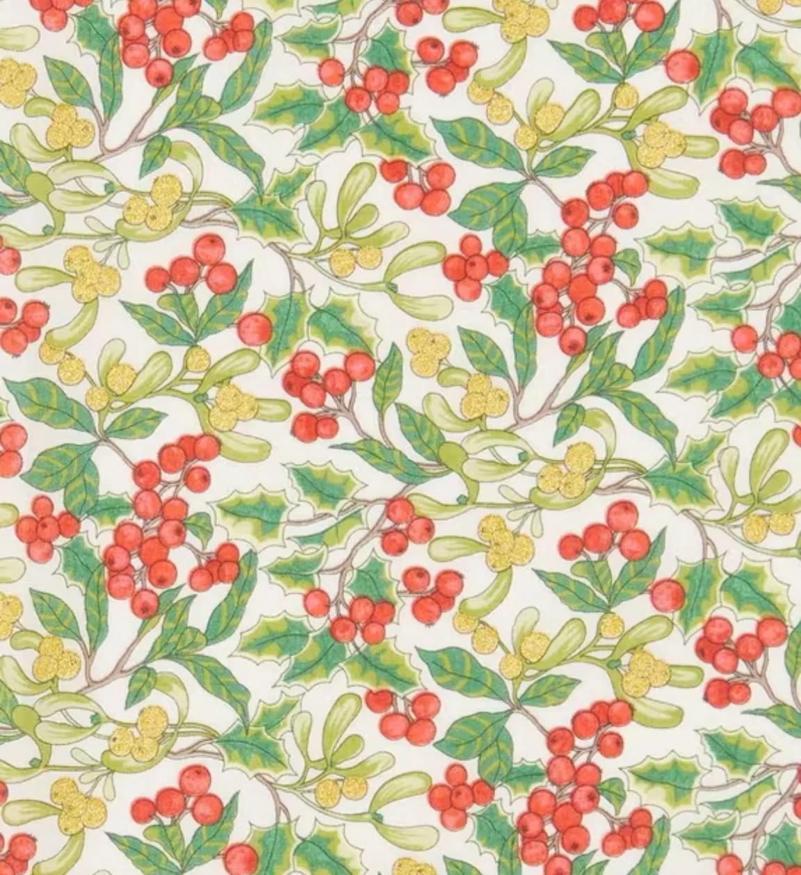 REMNANT Liberty Yuletide Berry Tana Lawn - 2.40M