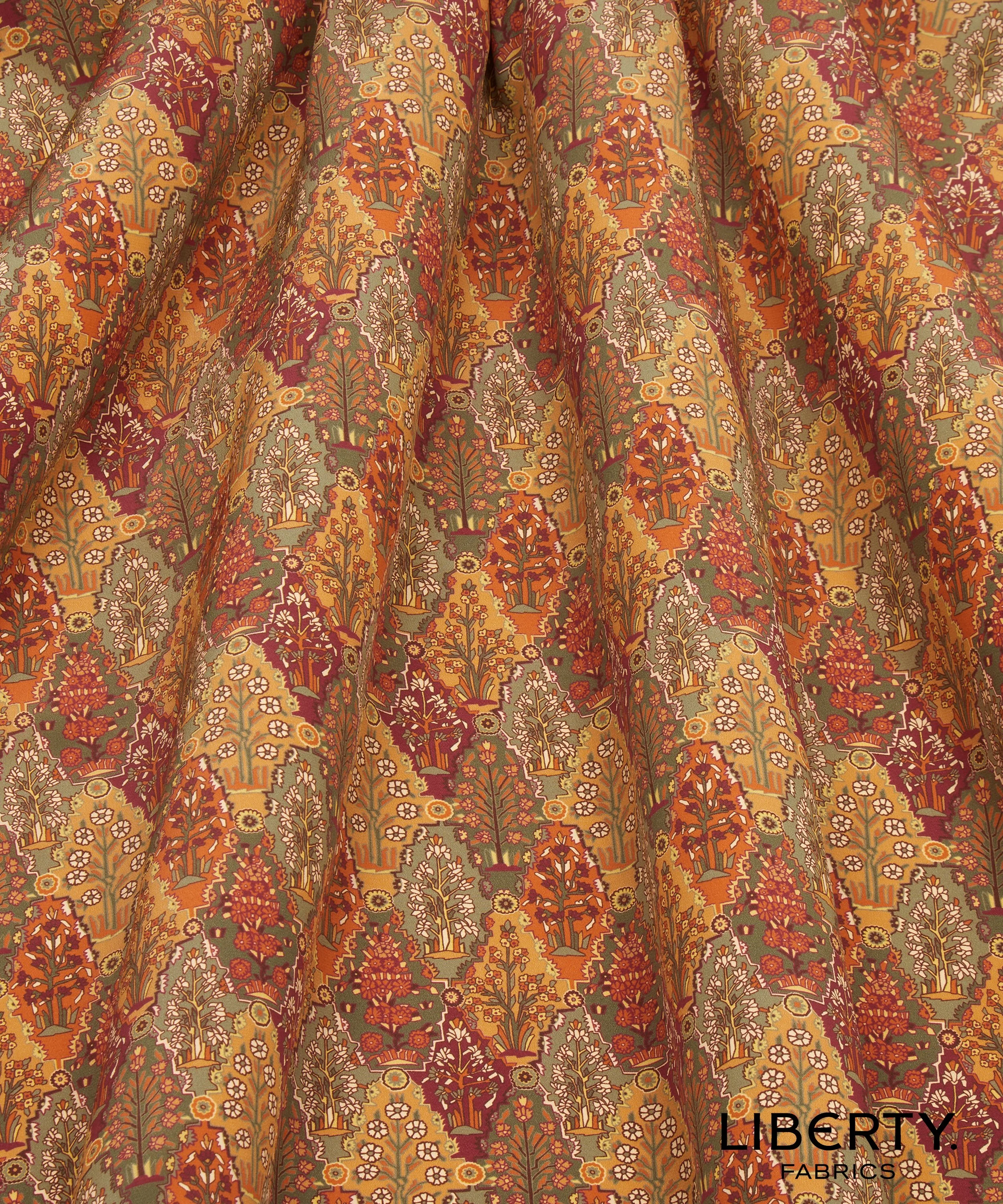 REMNANT Liberty Puzzling (C) Kensington Crepe De Chine - 1.70M
