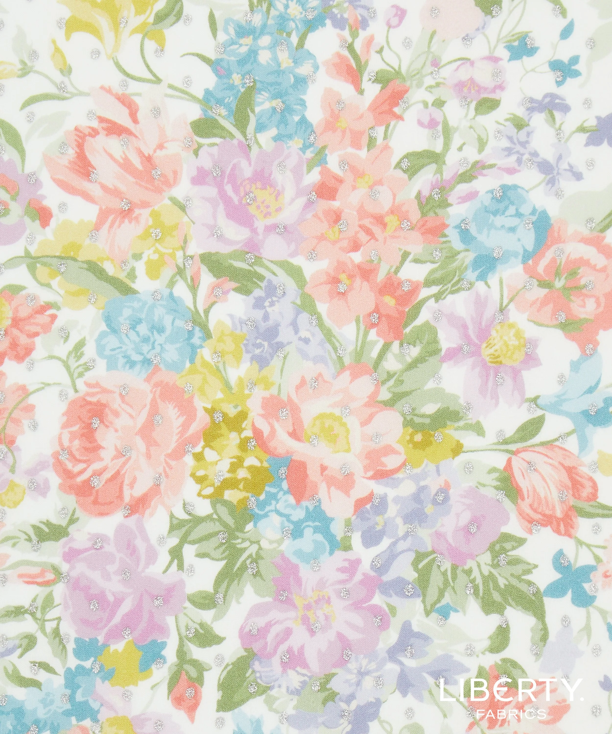 Liberty Fabrics x Bridgerton Bouquet Parade Spot Tana Lawn™ Cotton