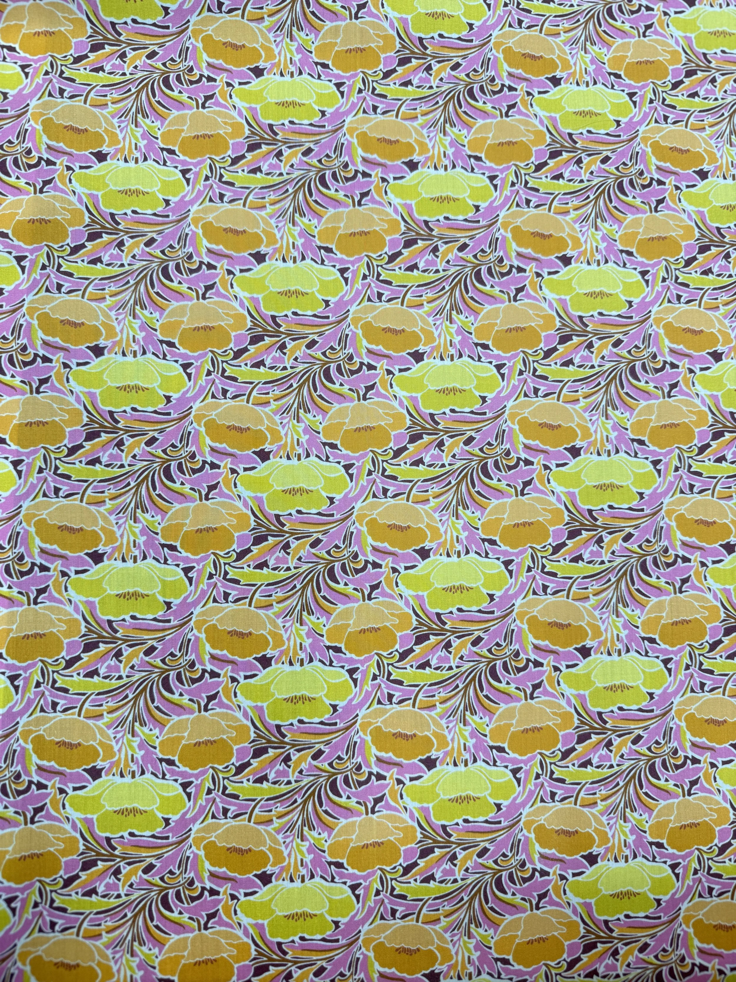 Liberty Poppy Canopy (C) Tana Lawn