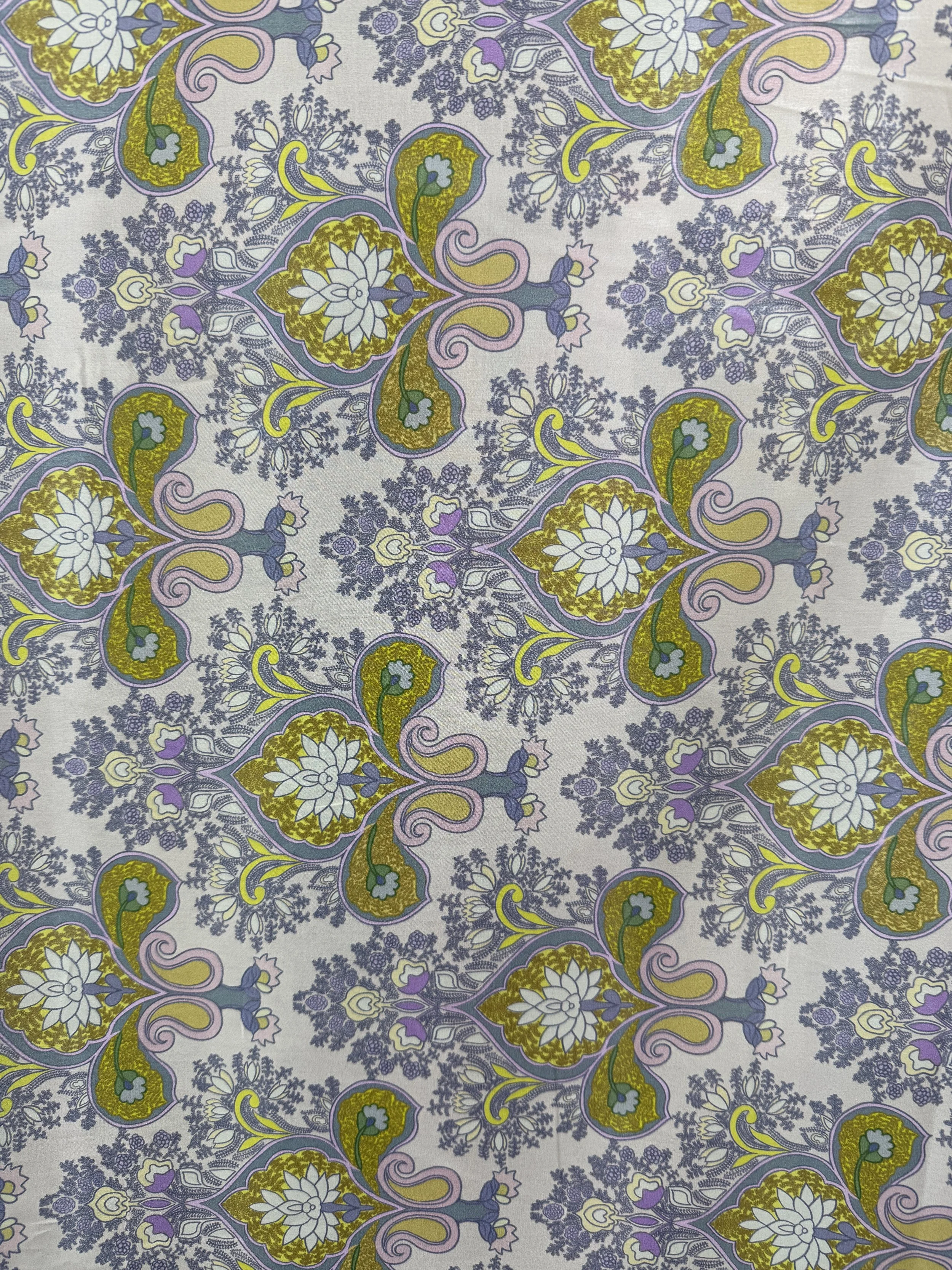 Lemon Charade Cotton Lawn