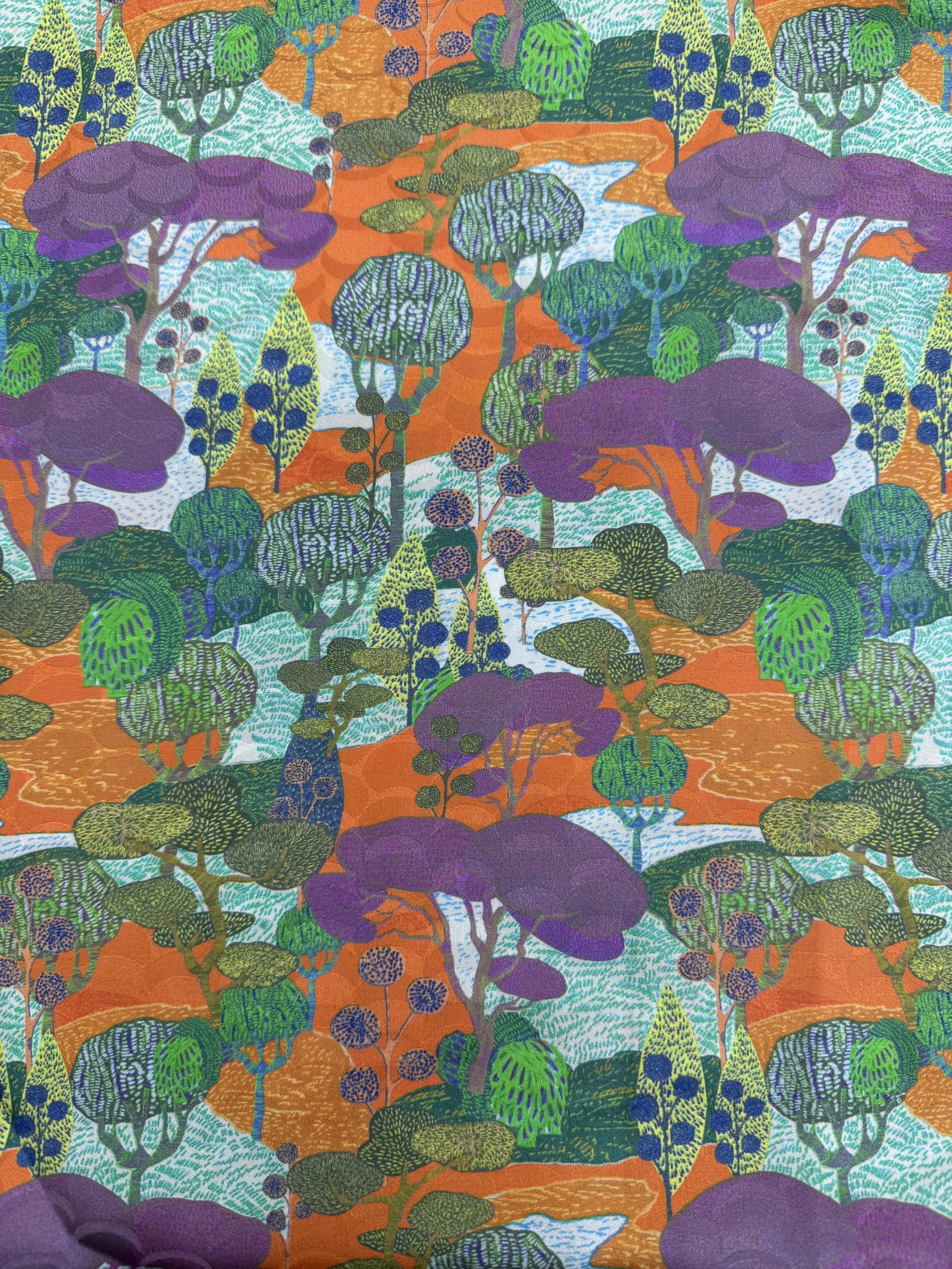 REMNANT Italian Silk Jacquard - 1.40m