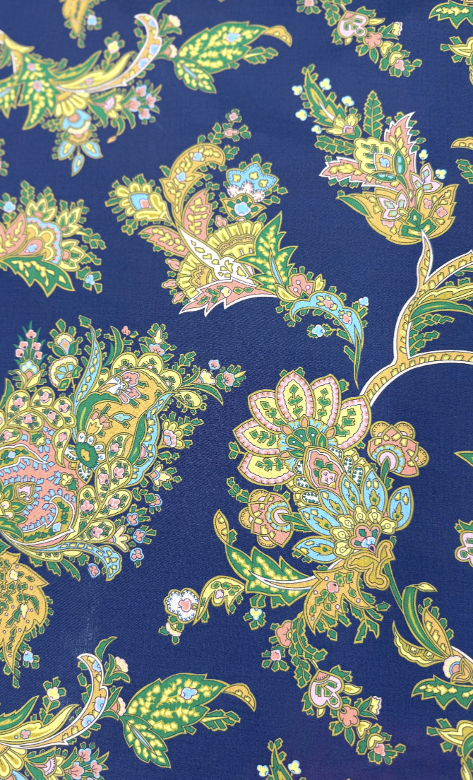 REMNANT Liberty Kirkwall Paisley (A) Tana Lawn - 1.40M