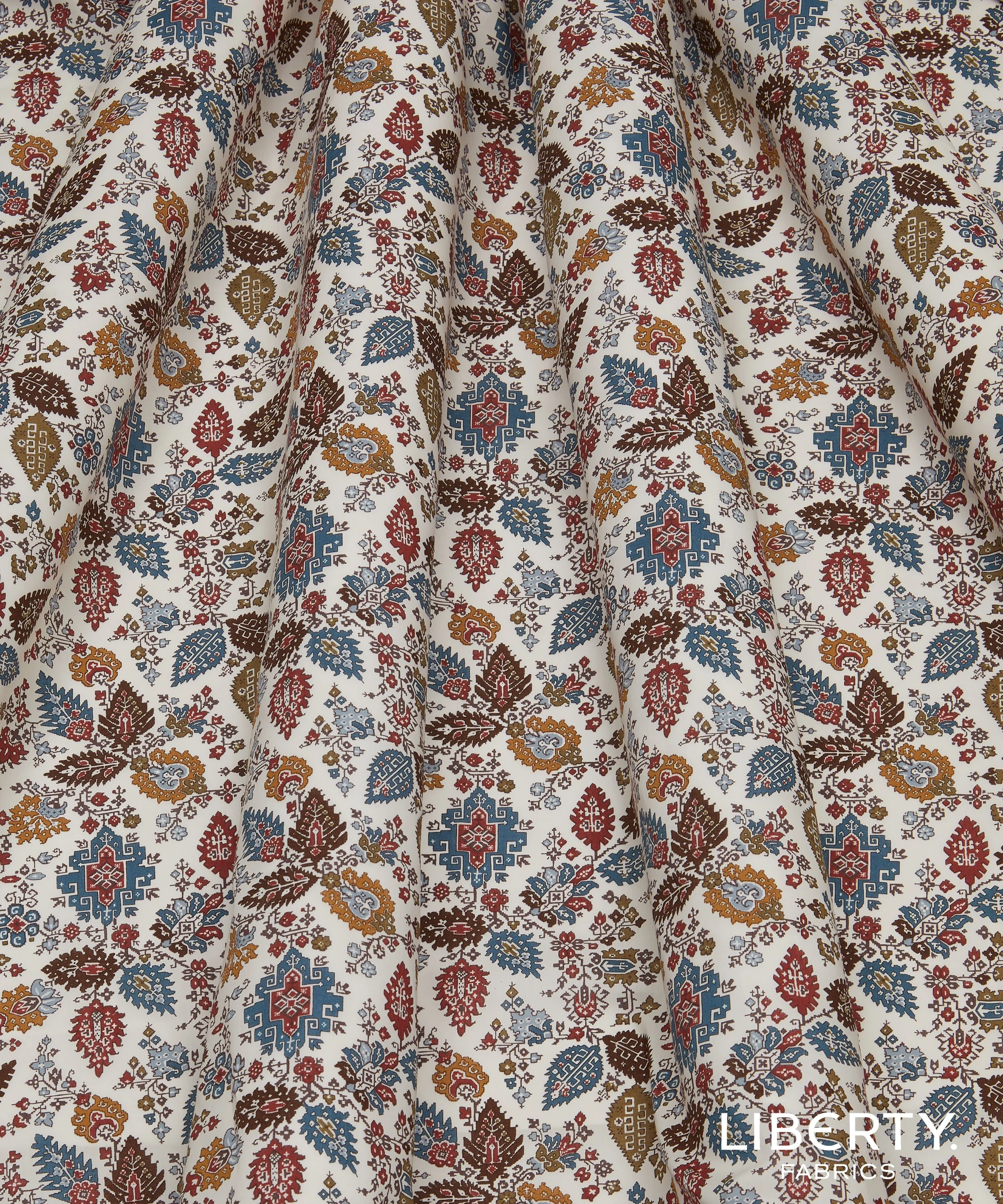 Liberty Tapestry Leaves (C) Tana Lawn
