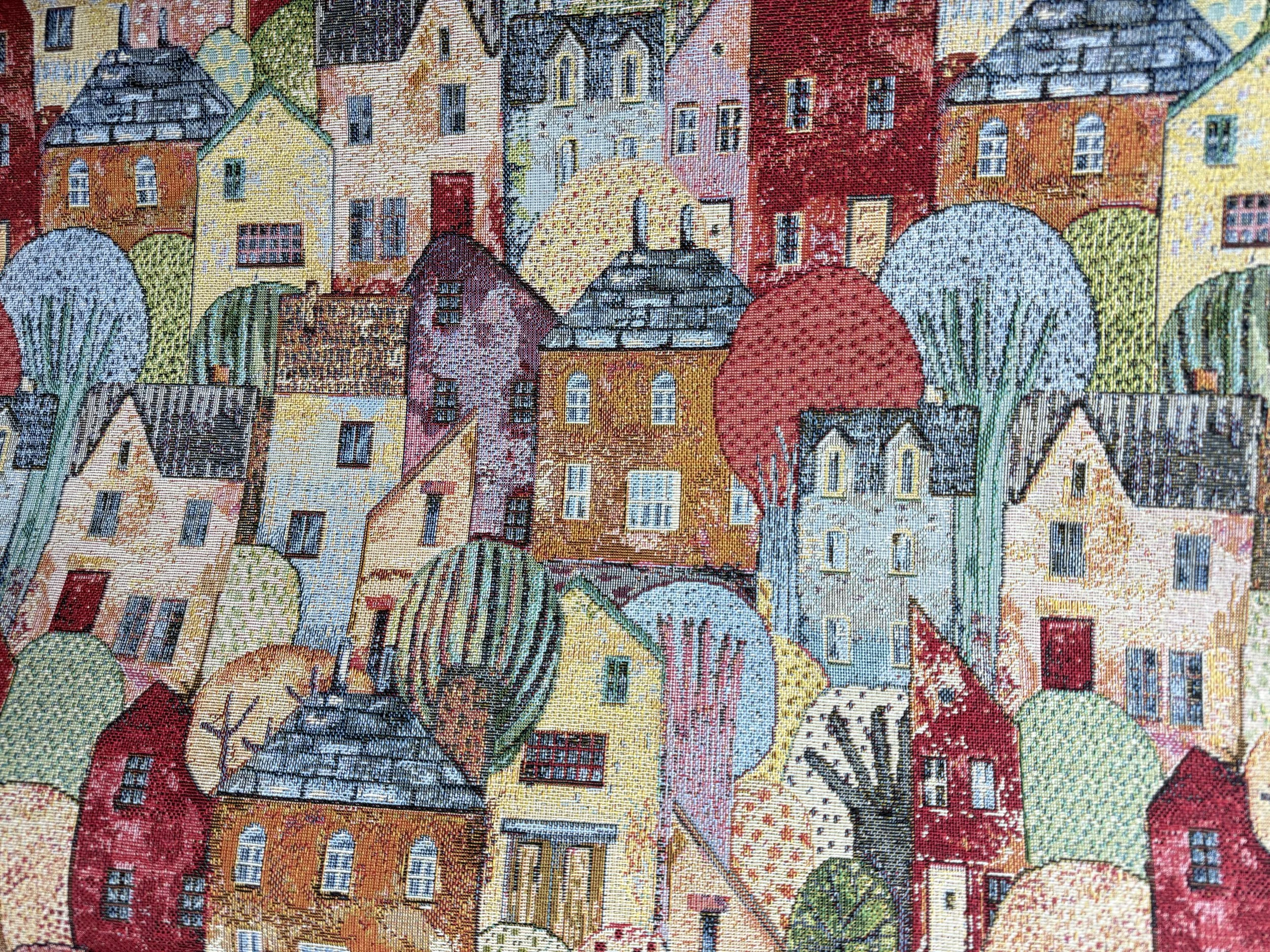 Storybook Village Tapestry