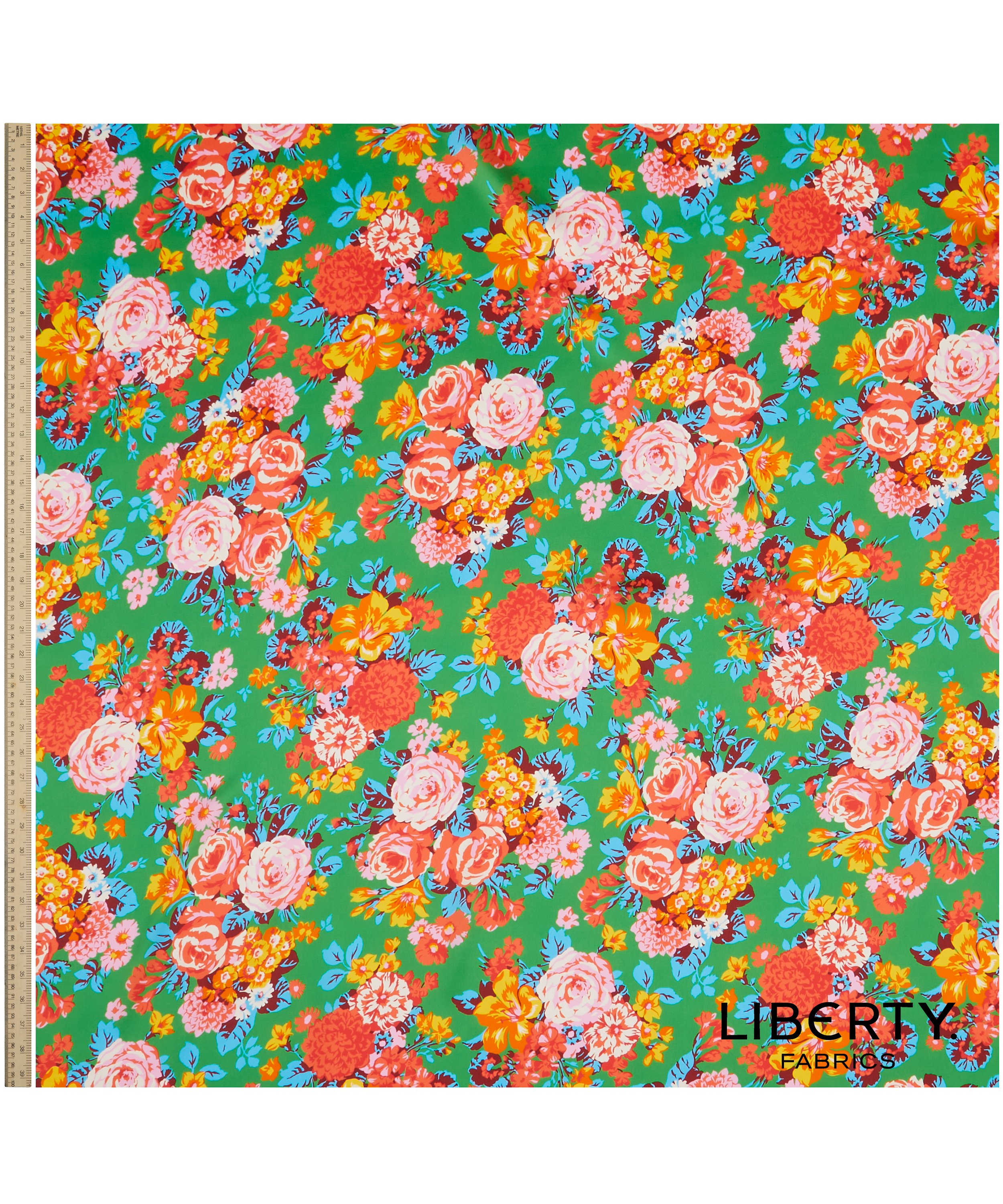 Festoon Textile Liberty Flower Festoon (C) Kensington Crepe De Chine — Classic Textiles