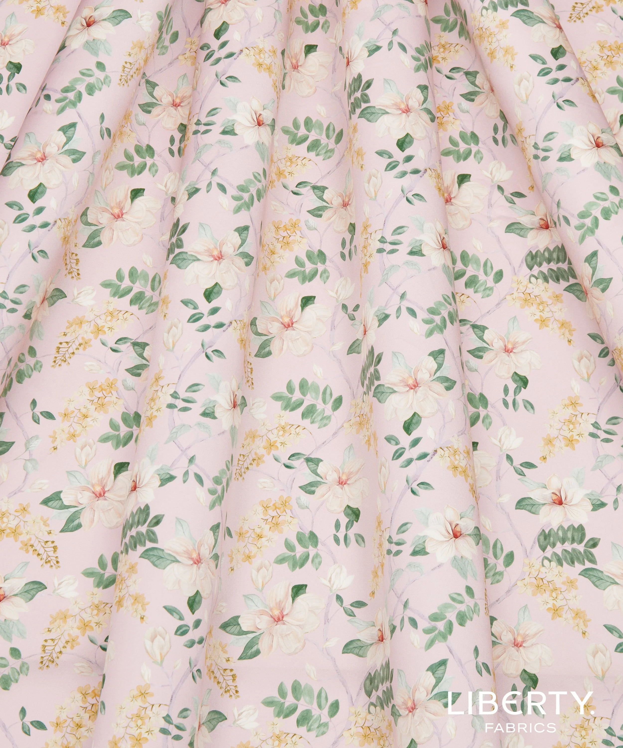 Liberty Magical Blooms (B) Belgravia Silk Satin