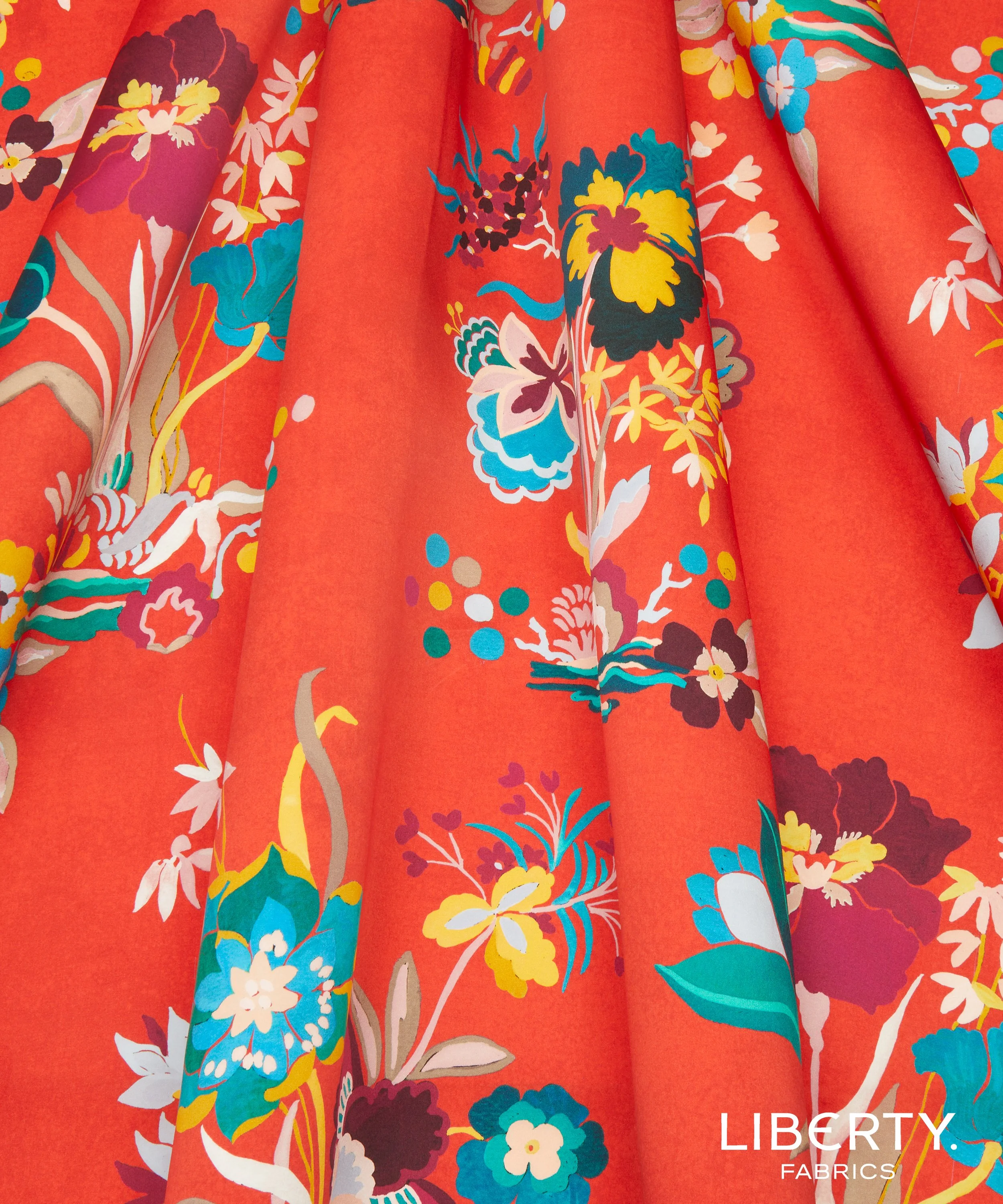 Liberty Kanazawa Flowers (C) Belgravia Silk Satin