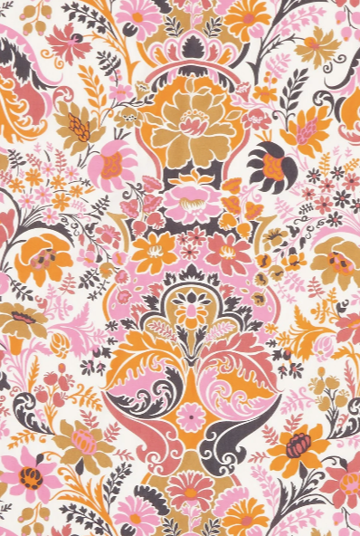 REMNANT  Liberty Flamboyance (C) Tana Lawn - 1.35M