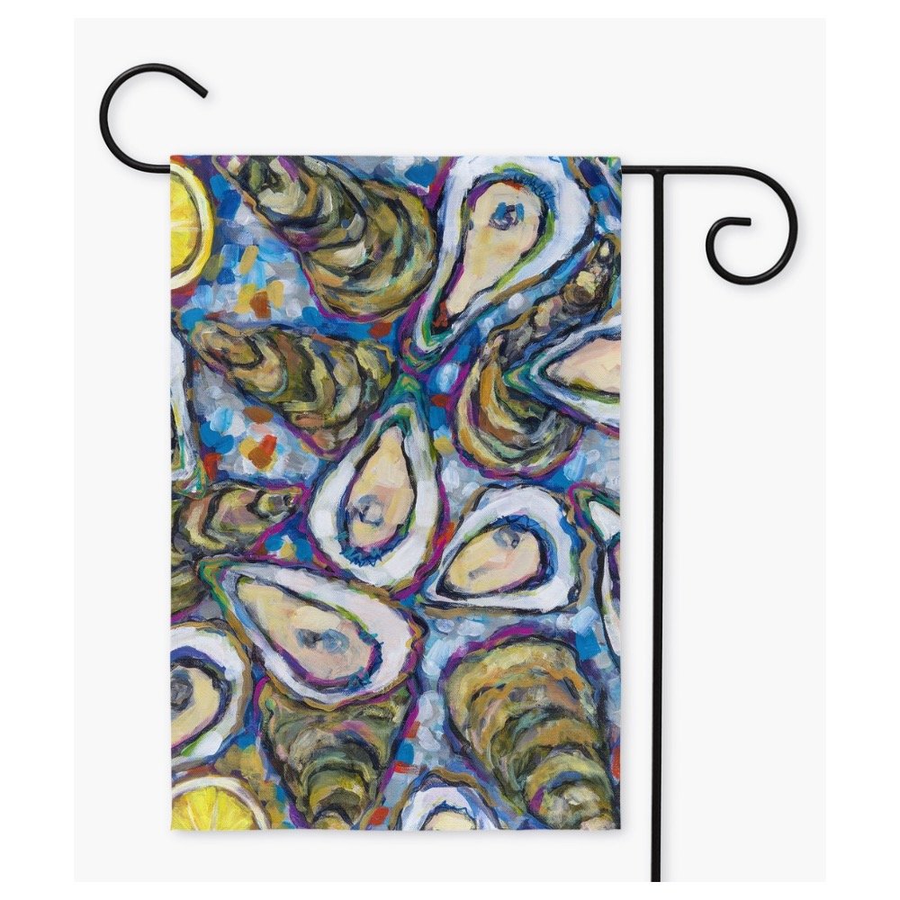 Yard Flag - Oysters Design
