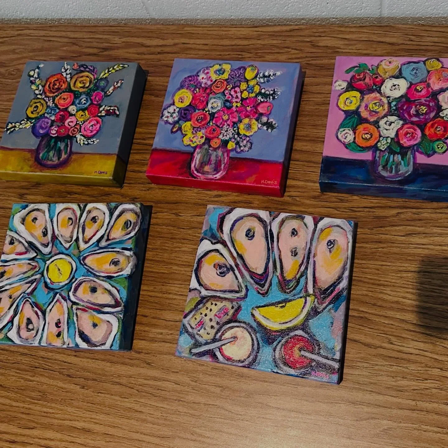 I dropped these little beauties off last week to Nansemond-Suffolk Academy for their annual art show that they&rsquo;ve been doing for 40 years! Ticketed opening is tonight which is a fantastic event and the opening to the public is tomorrow. I&rsquo