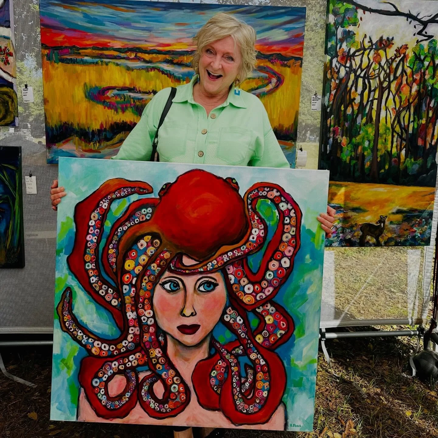 Wow&hellip; sitting here this morning still soaking in what an incredible weekend at @artsintheparkrva was. Richmond, you truly showed up in the best way ❤️

Thank you to every single person who supports my art&mdash;whether you&rsquo;ve picked up a 