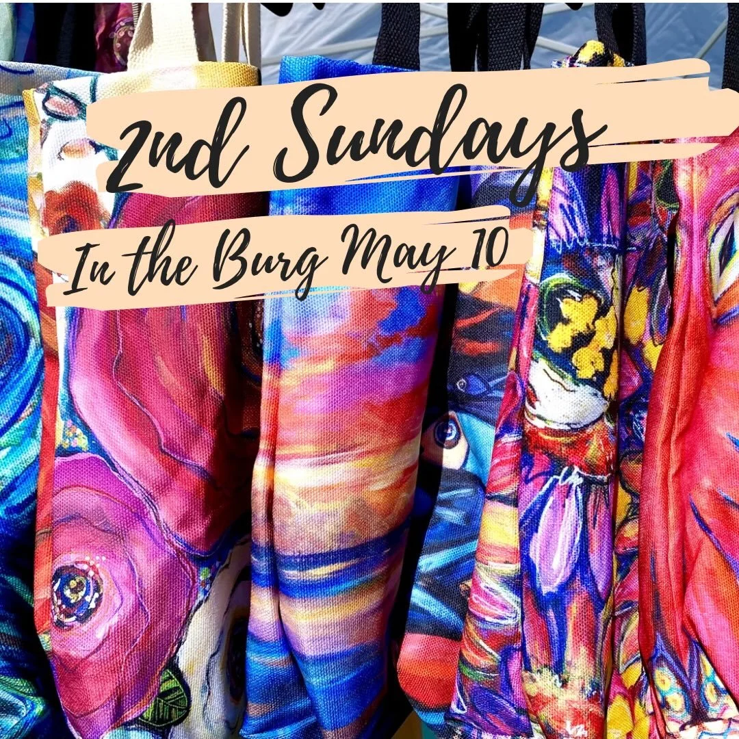 Happy Mother&rsquo;s Day weekend to all who celebrate! 💐

I&rsquo;ll be back in Williamsburg tomorrow for the fabulous @2ndsundays festival! Find me in spot E19 off North Boundary. I&rsquo;ll have all the colorful and functional art you need for Mom