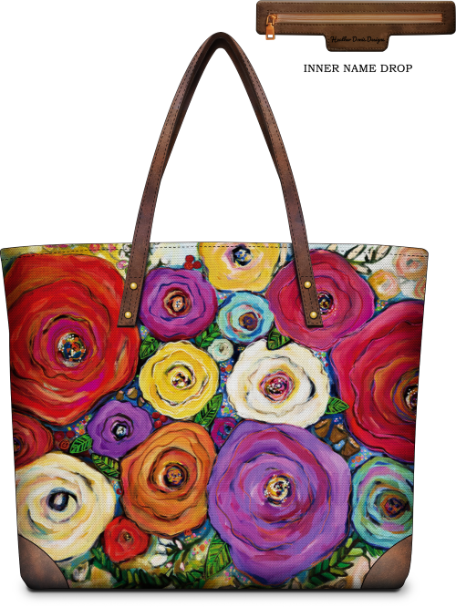 Floral Travel Tote