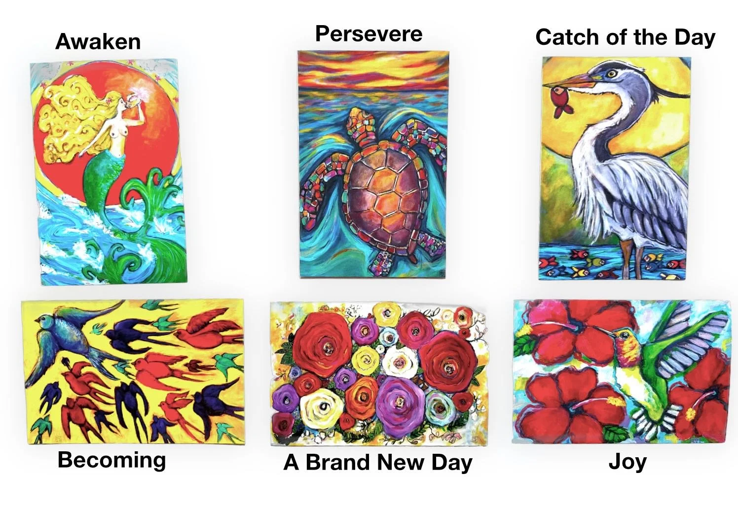 Heather Donis Designs postcards
