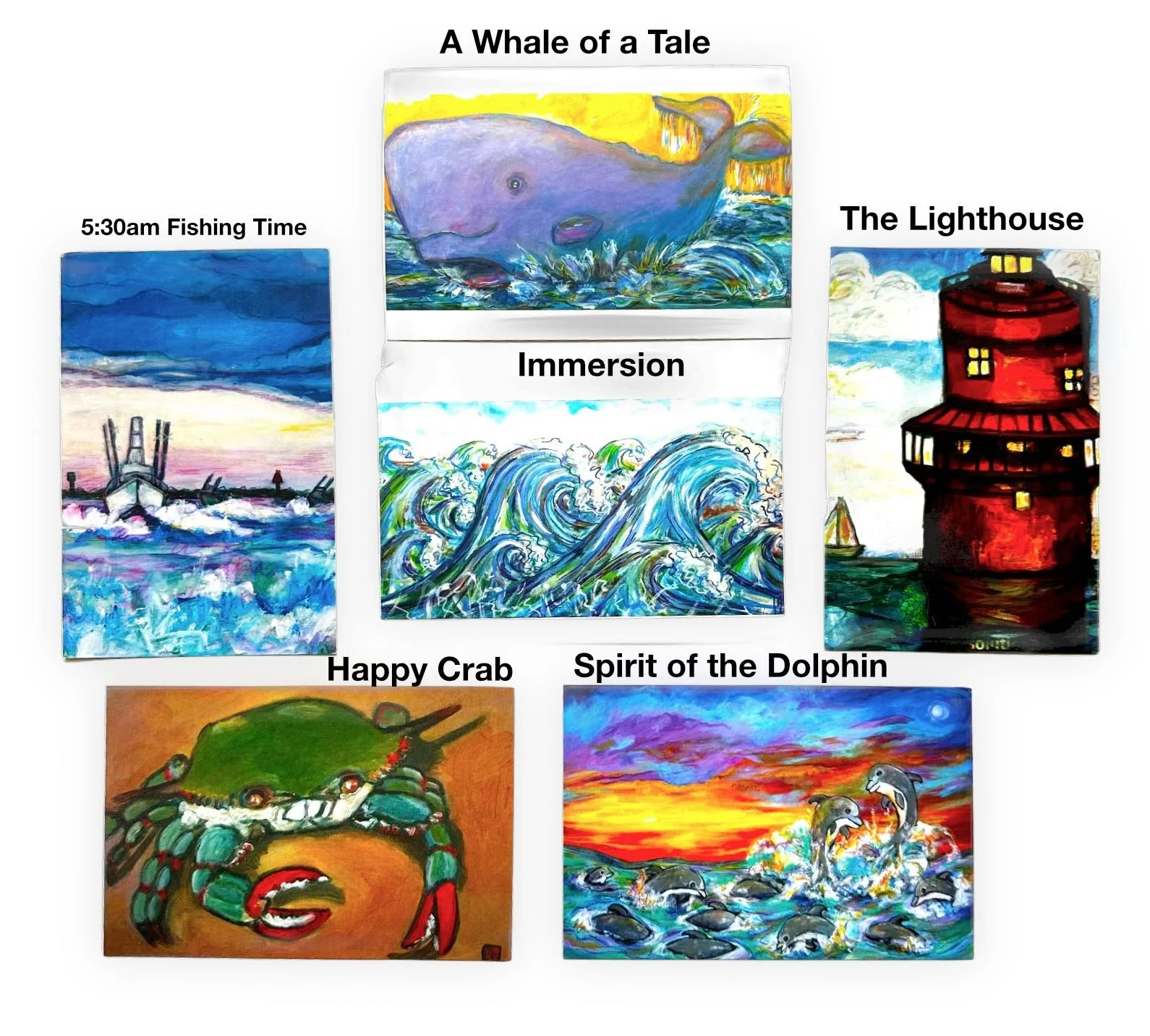 Custom notecards from Heather Donis Designs