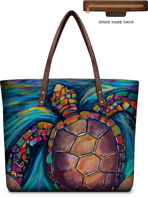 Turtle Travel Tote