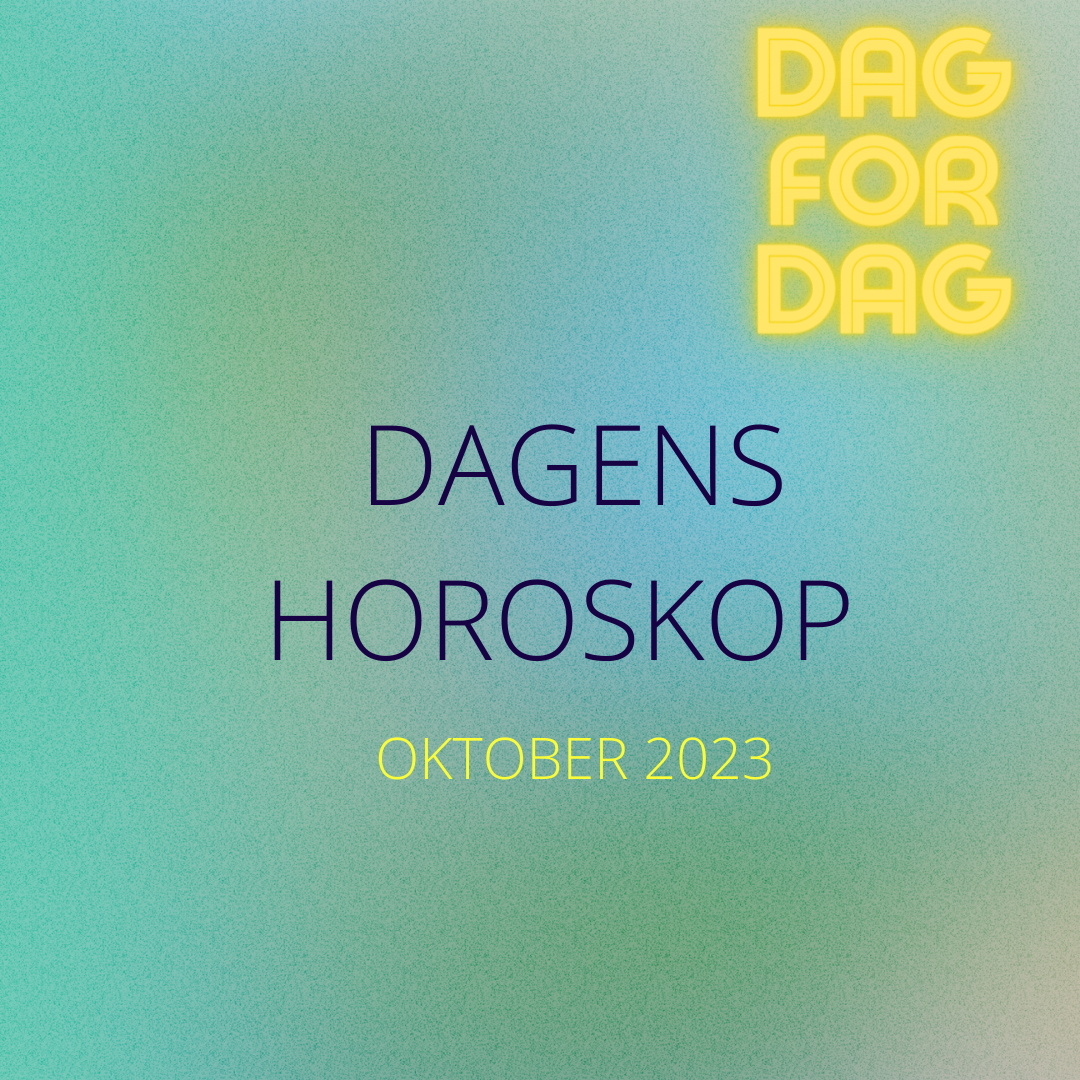 Oktober 2023 - dag for dag