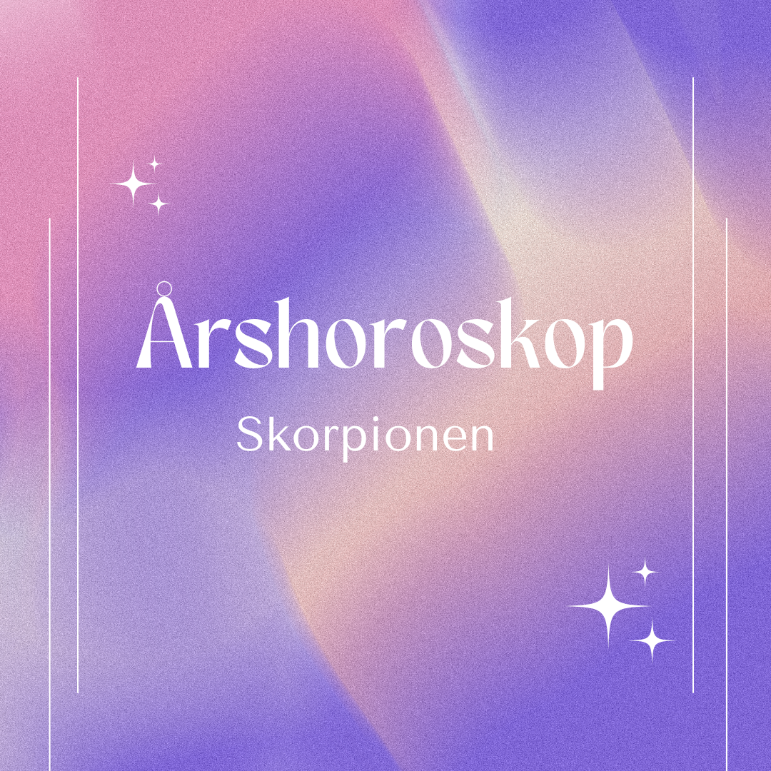Årshoroskop: Skorpionen