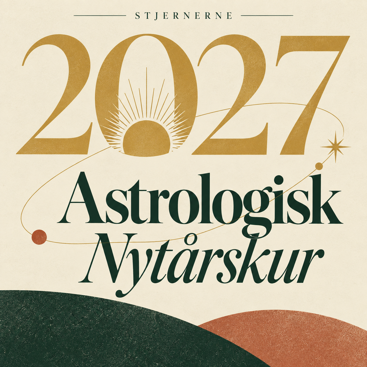Astrologisk Nytårskur 2027 med Eva Ganvig, Adrian Duncan og Pernille Ørskov