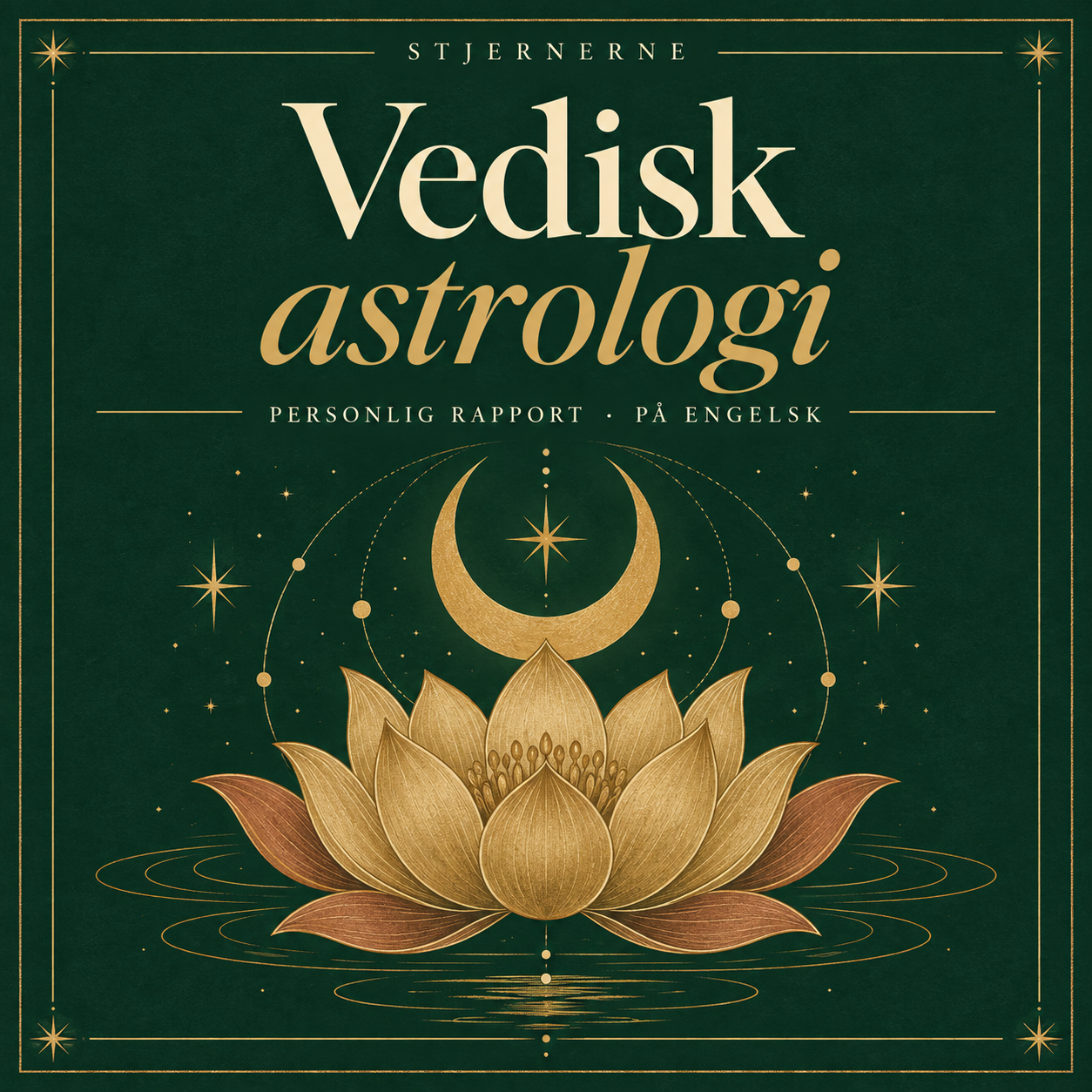 Vedisk astrologisk rapport om dig (+ 20 sider) (Engelsk)