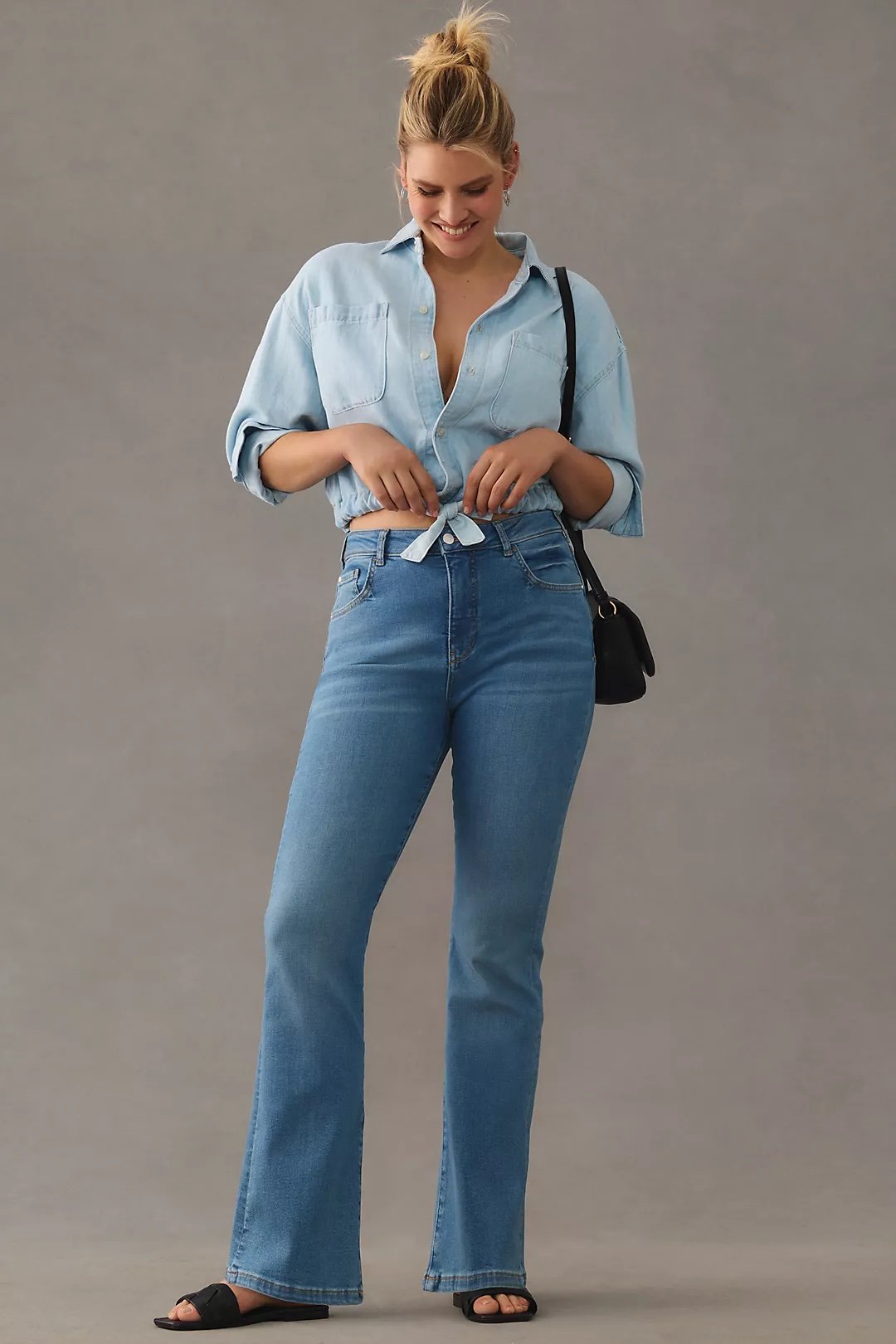 Pilcro The Curvy Icon Flare Jeans