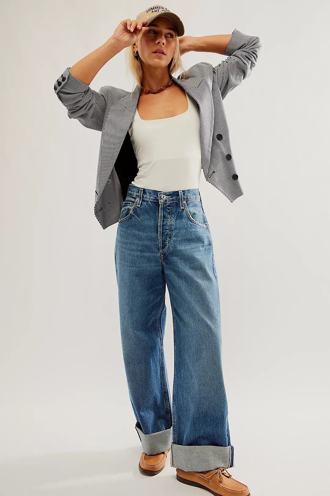 Citizens of Humanity Ayla Baggy Cuffed Crop Jeans