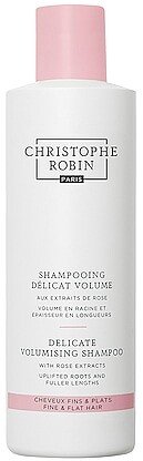 CHRISTOPHE ROBIN Delicate Volumizing Shampoo With Rose Extracts