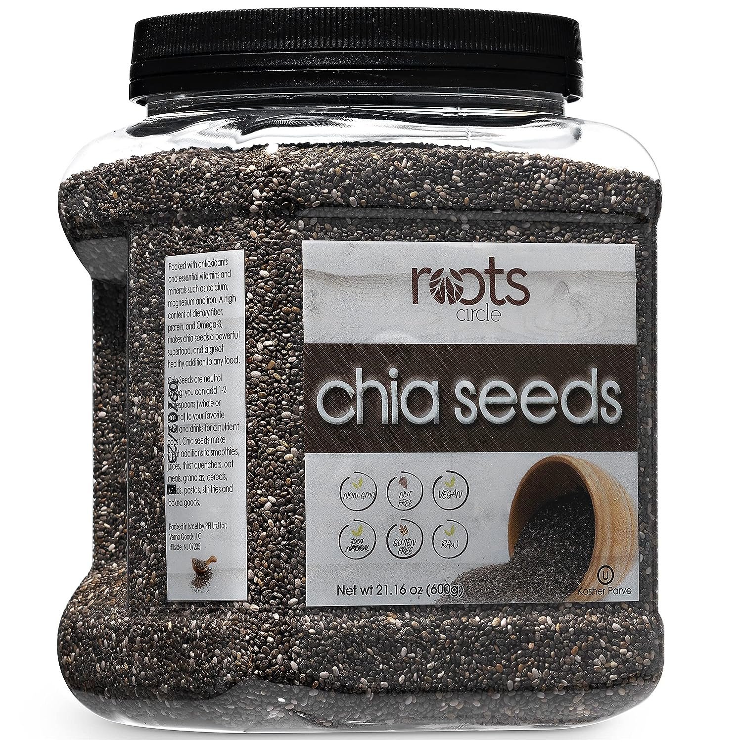 Roots Circle Non-GMO Chia Seeds 