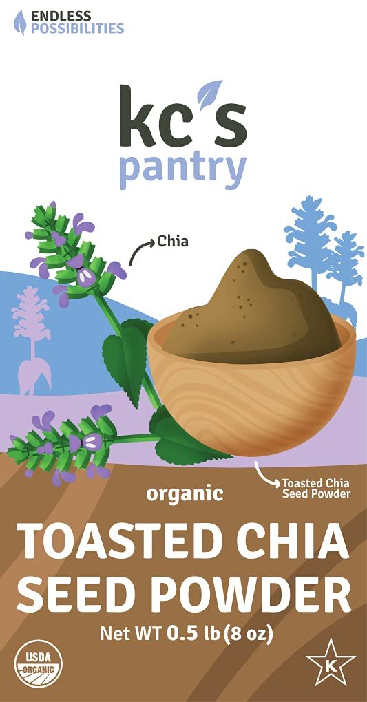 KC's Pantry Organic Chia Seed Powder